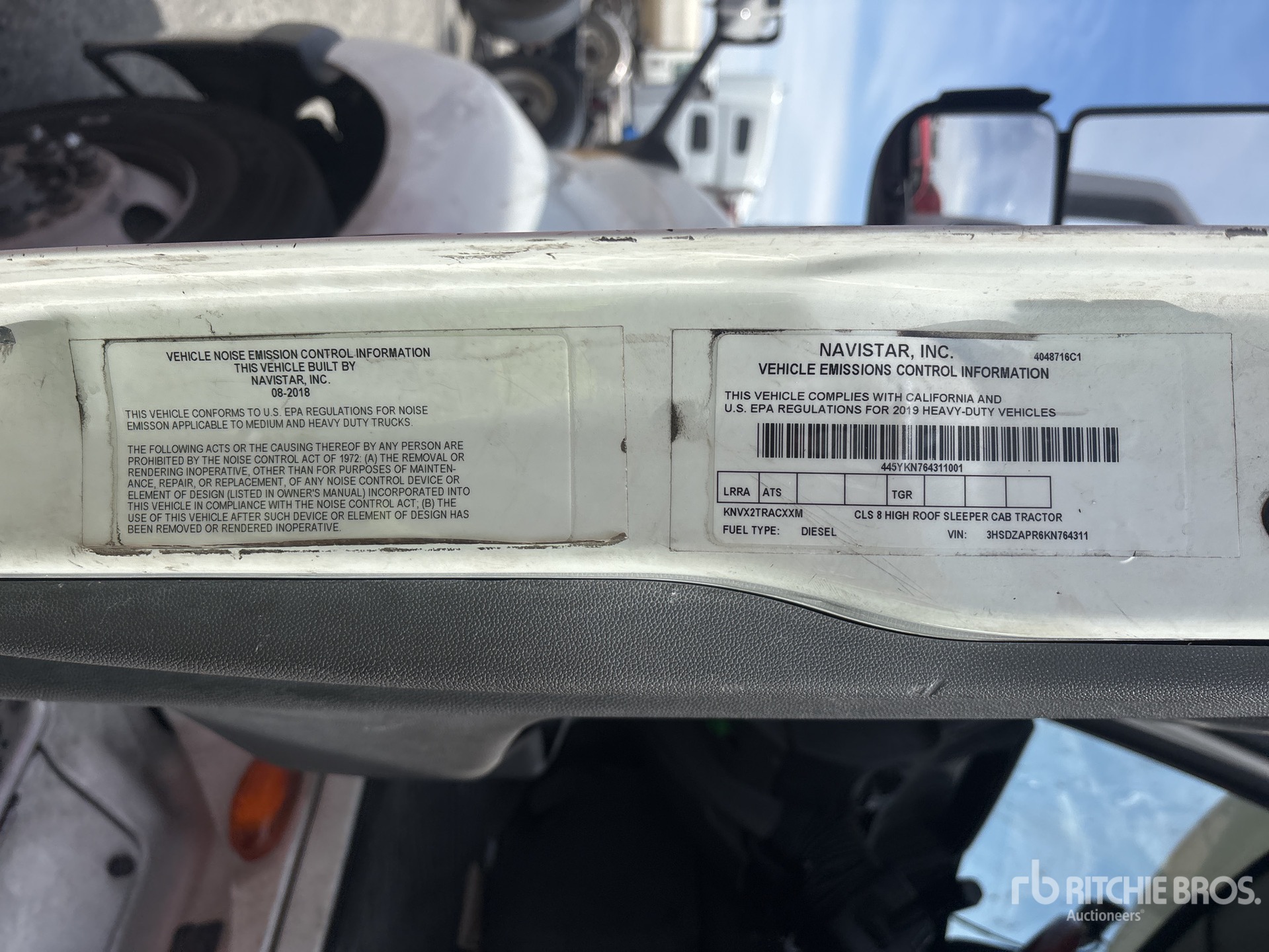 2019 International LT625