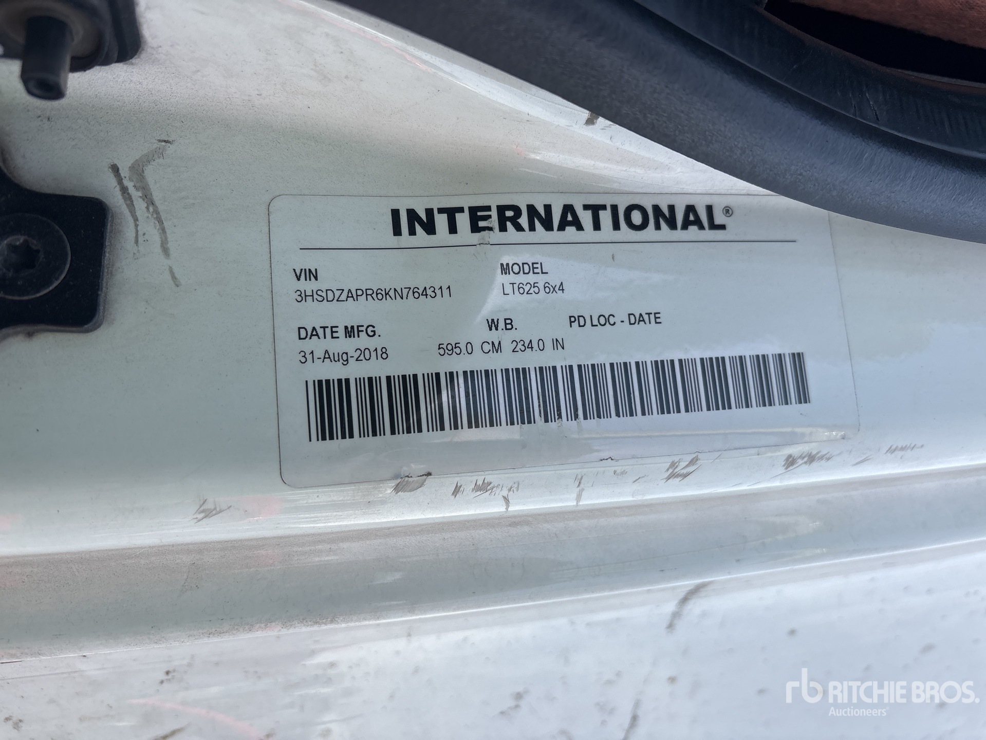 2019 International LT625