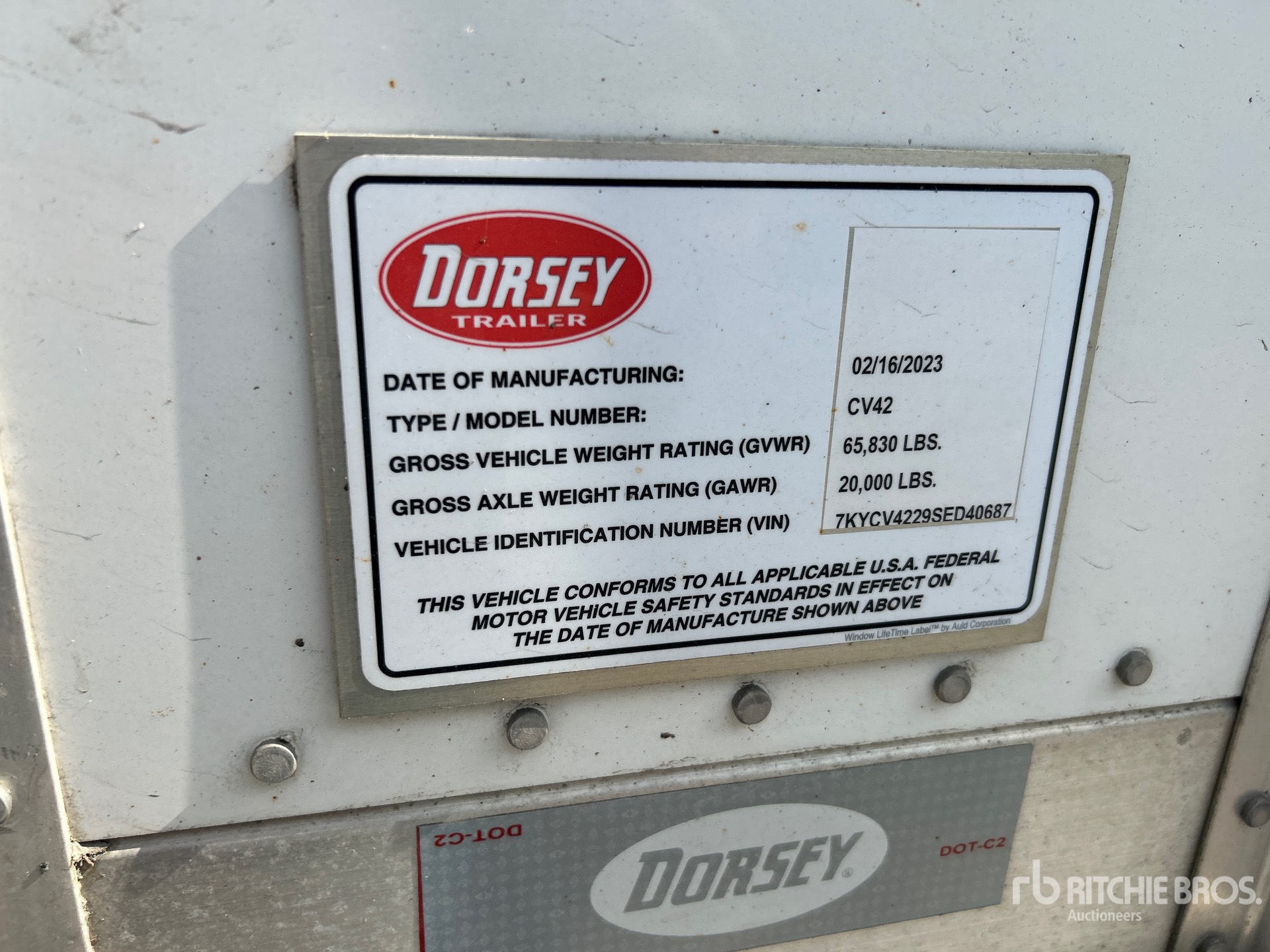 2025 Dorsey CV42