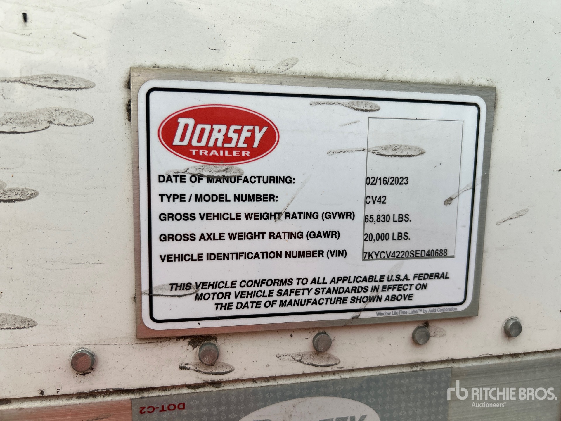 2025 Dorsey CV42
