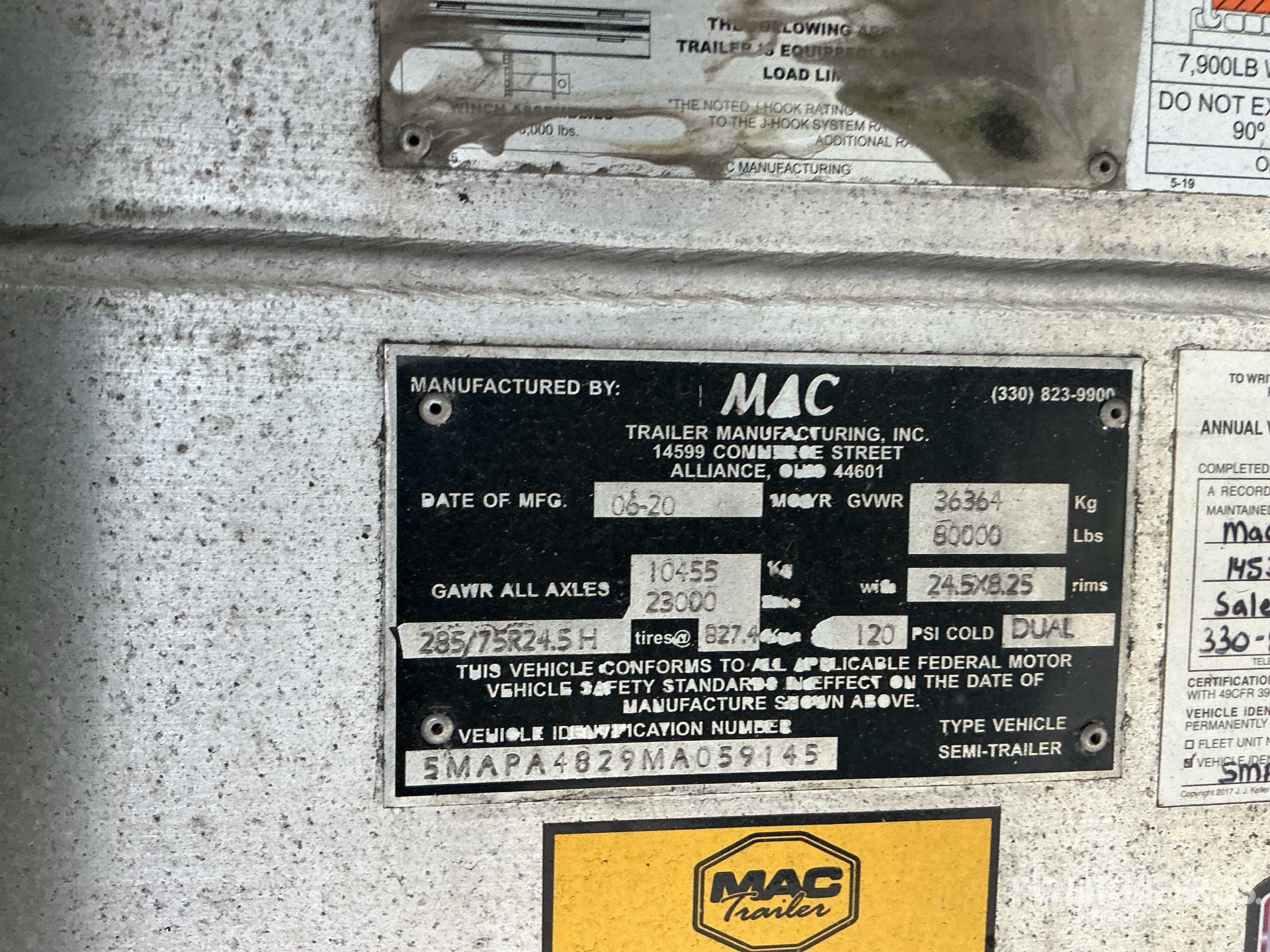 2021 Mac TNAR48AA
