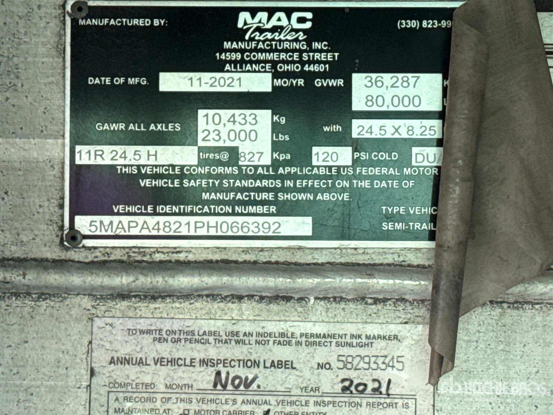 2022 Mac TNAR48AA