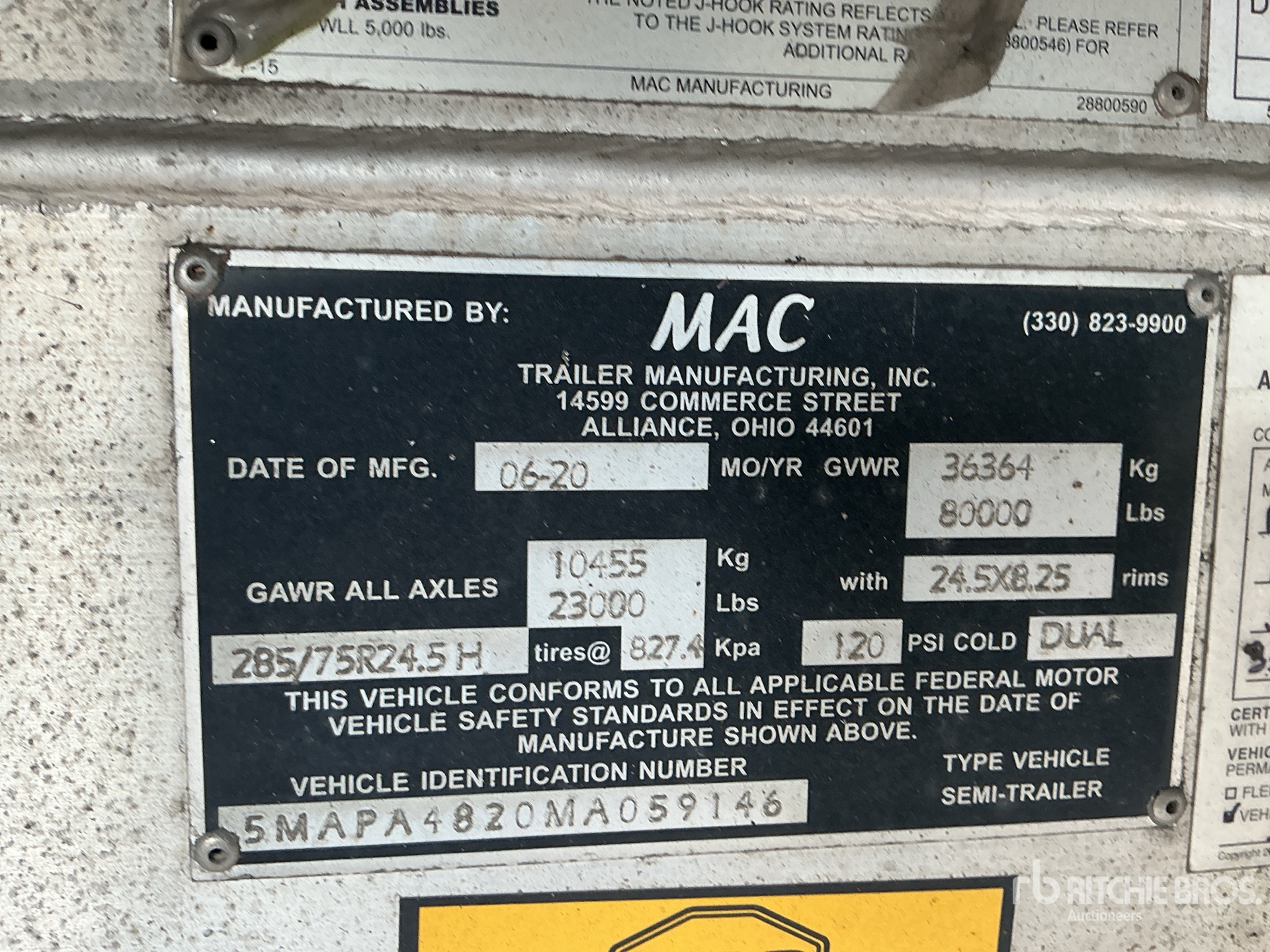 2021 Mac TNAR48AA
