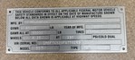 General Appearance with Numéro de série/Numéro d'identification du véhicule automobile