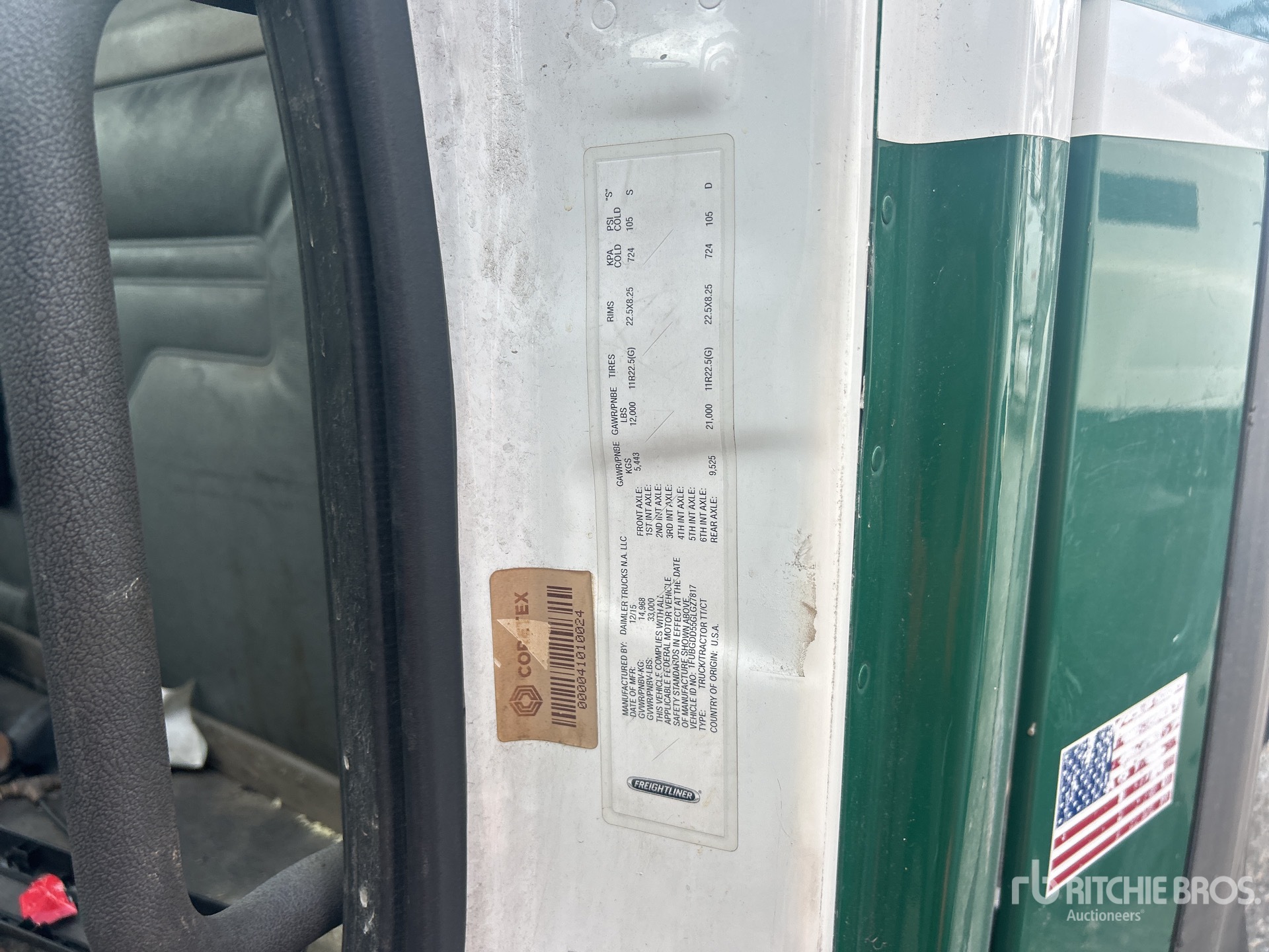 2016 Freightliner CASCADIA 125