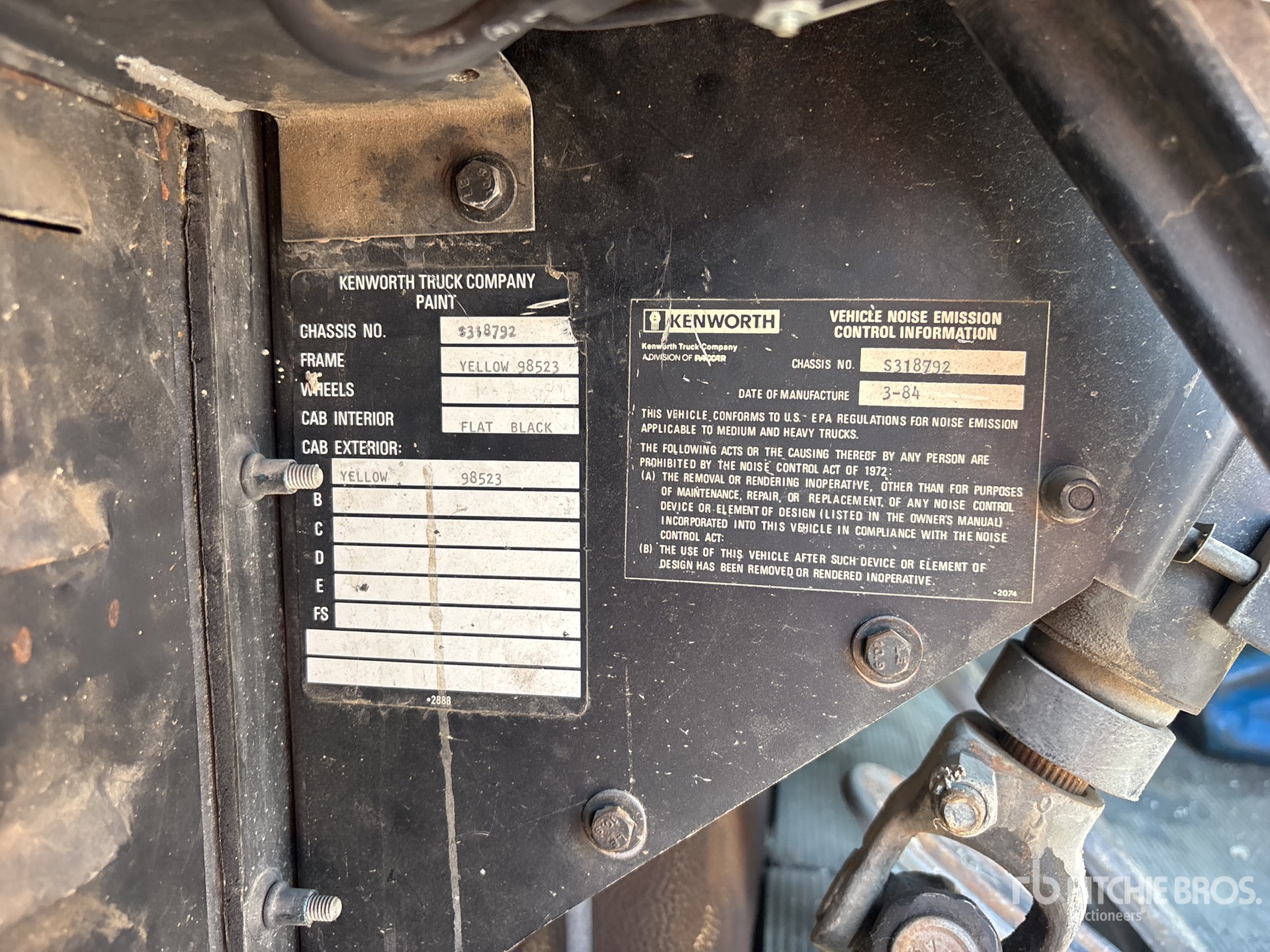 1984 Kenworth W900