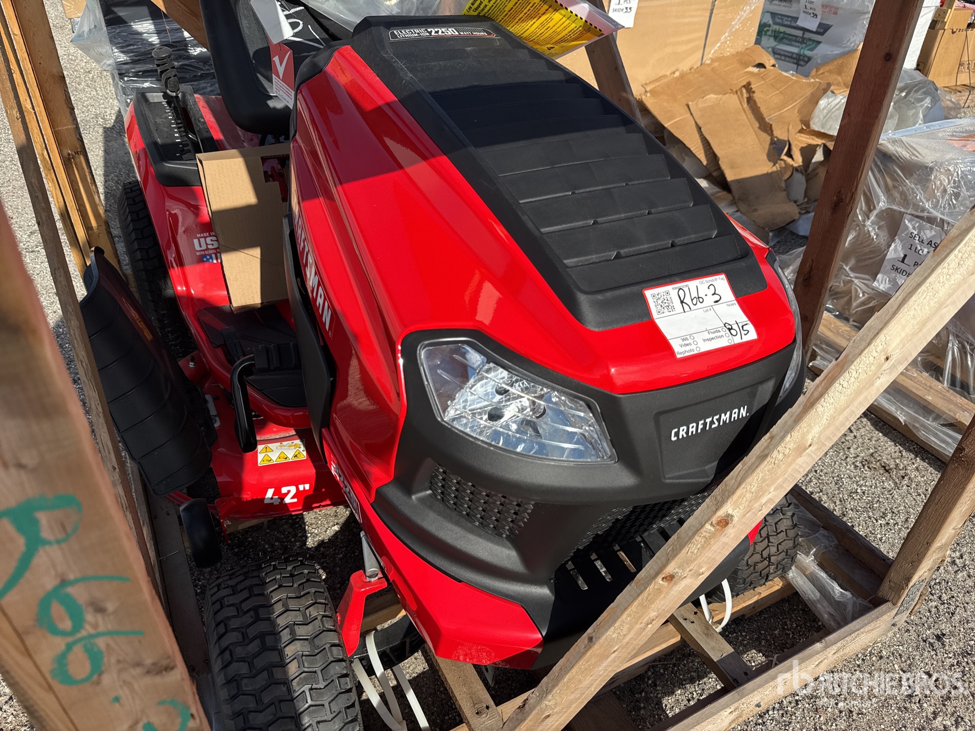 Craftsman 42 in Electric Tractor Riding