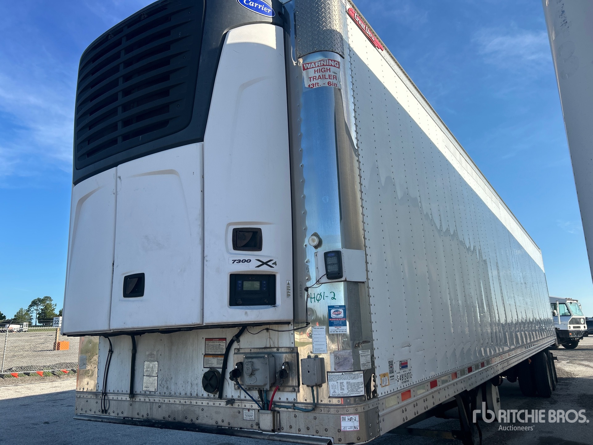 2015 Great Dane 48 ft x 102 in T/A