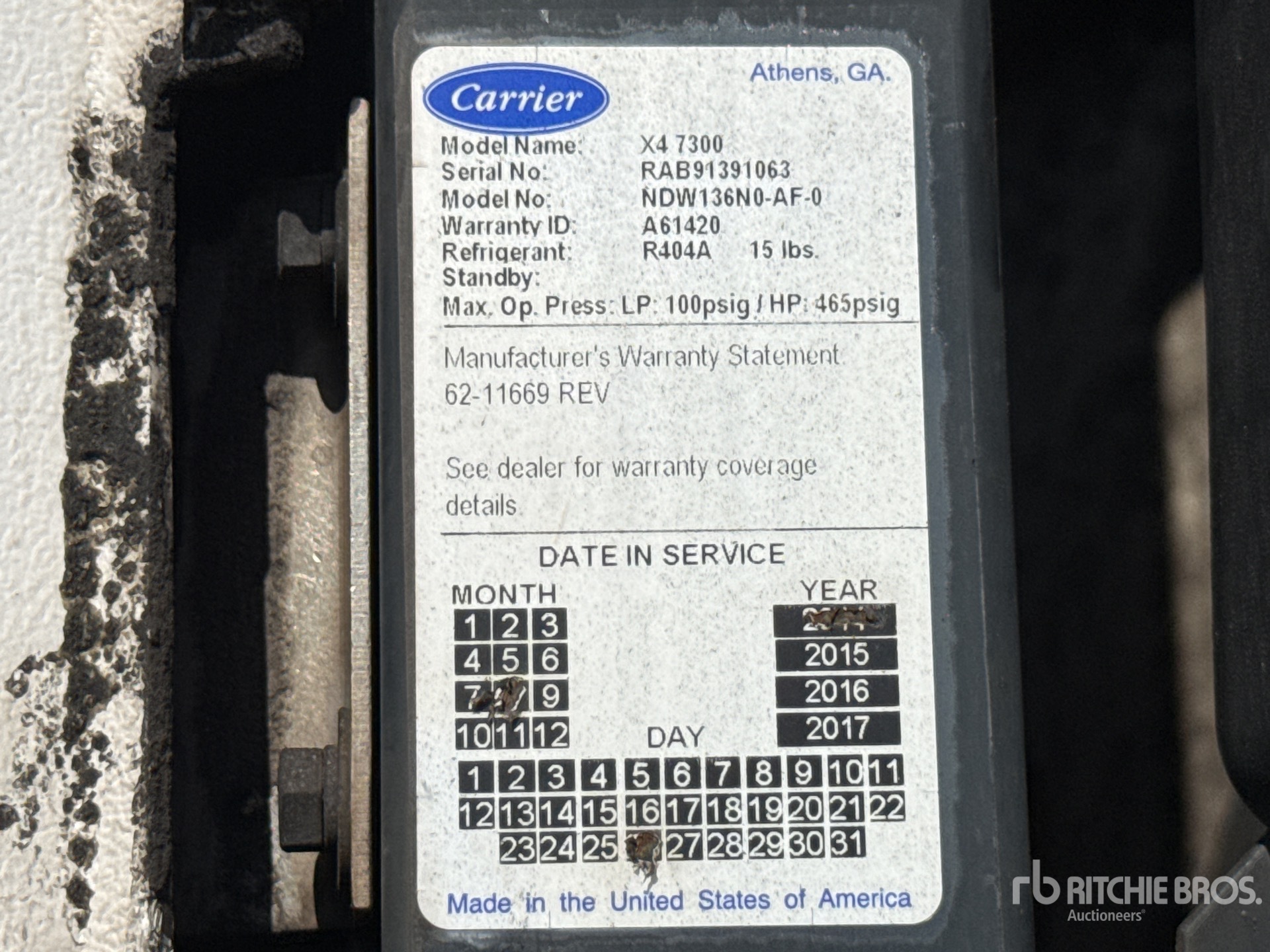2015 Great Dane ECL-1114-12048