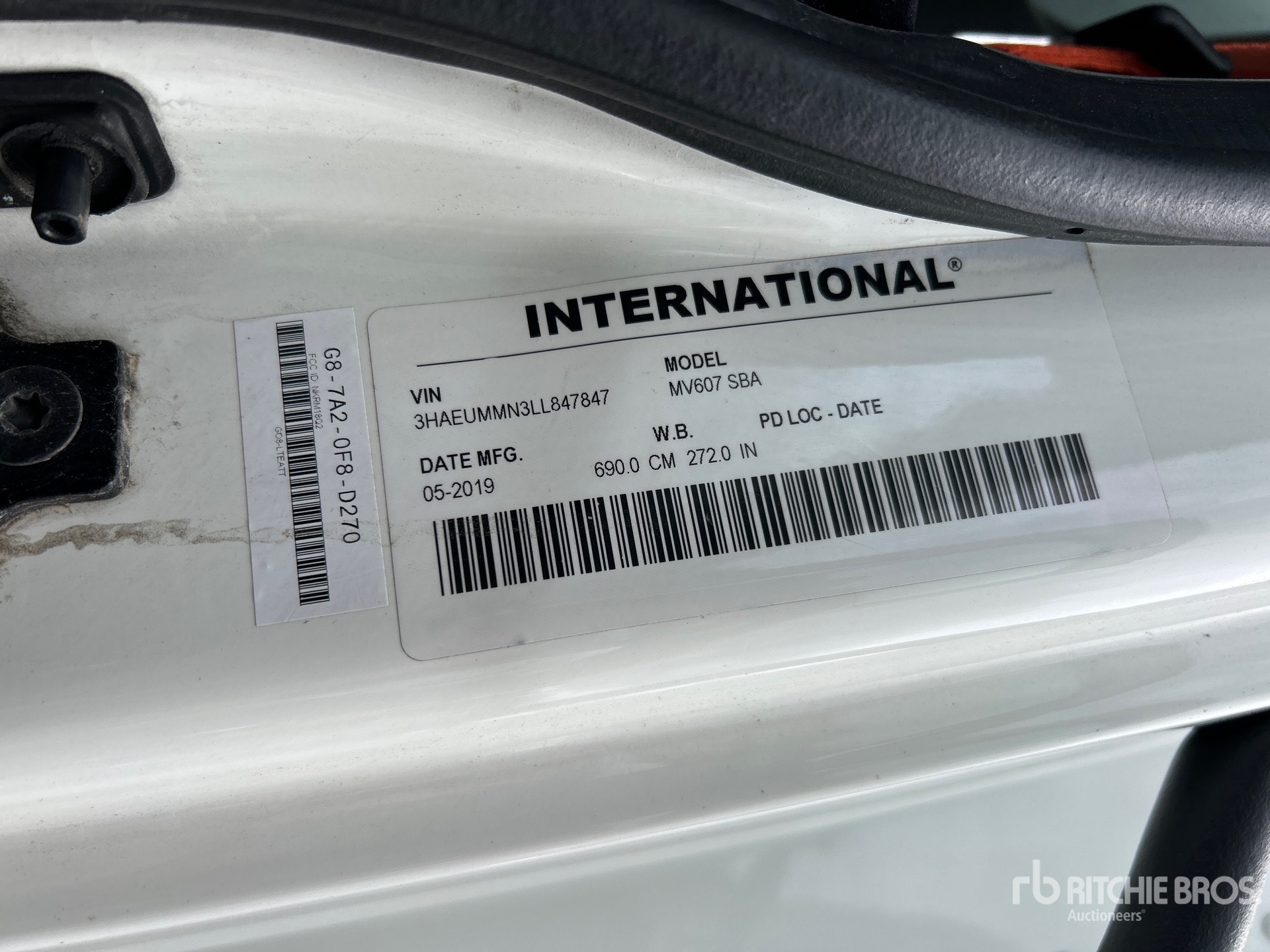 2020 International MV607