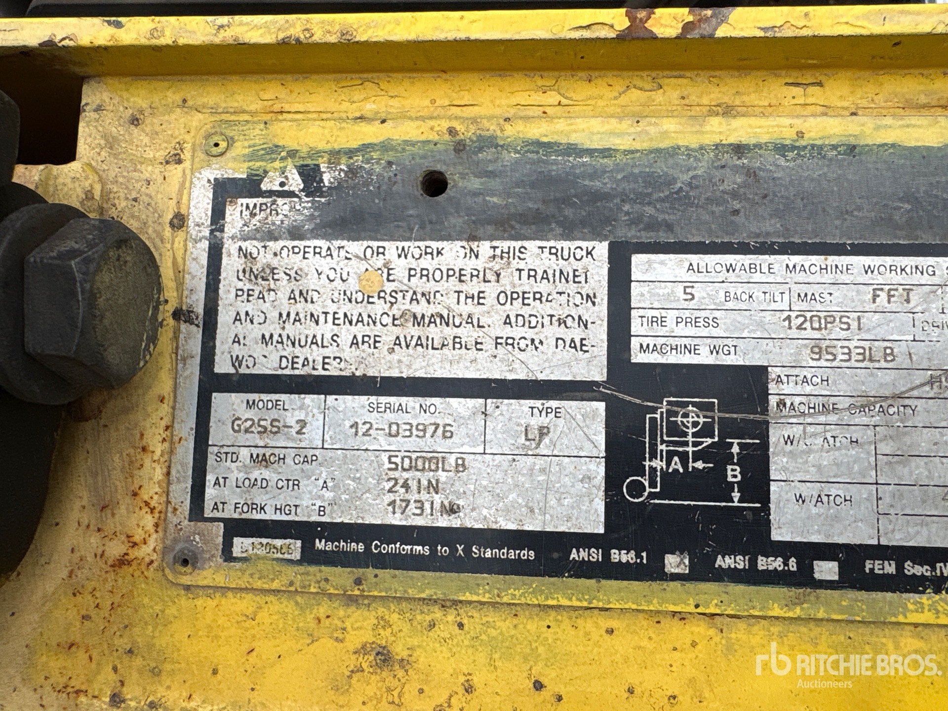 1995 Daewoo G25S-2