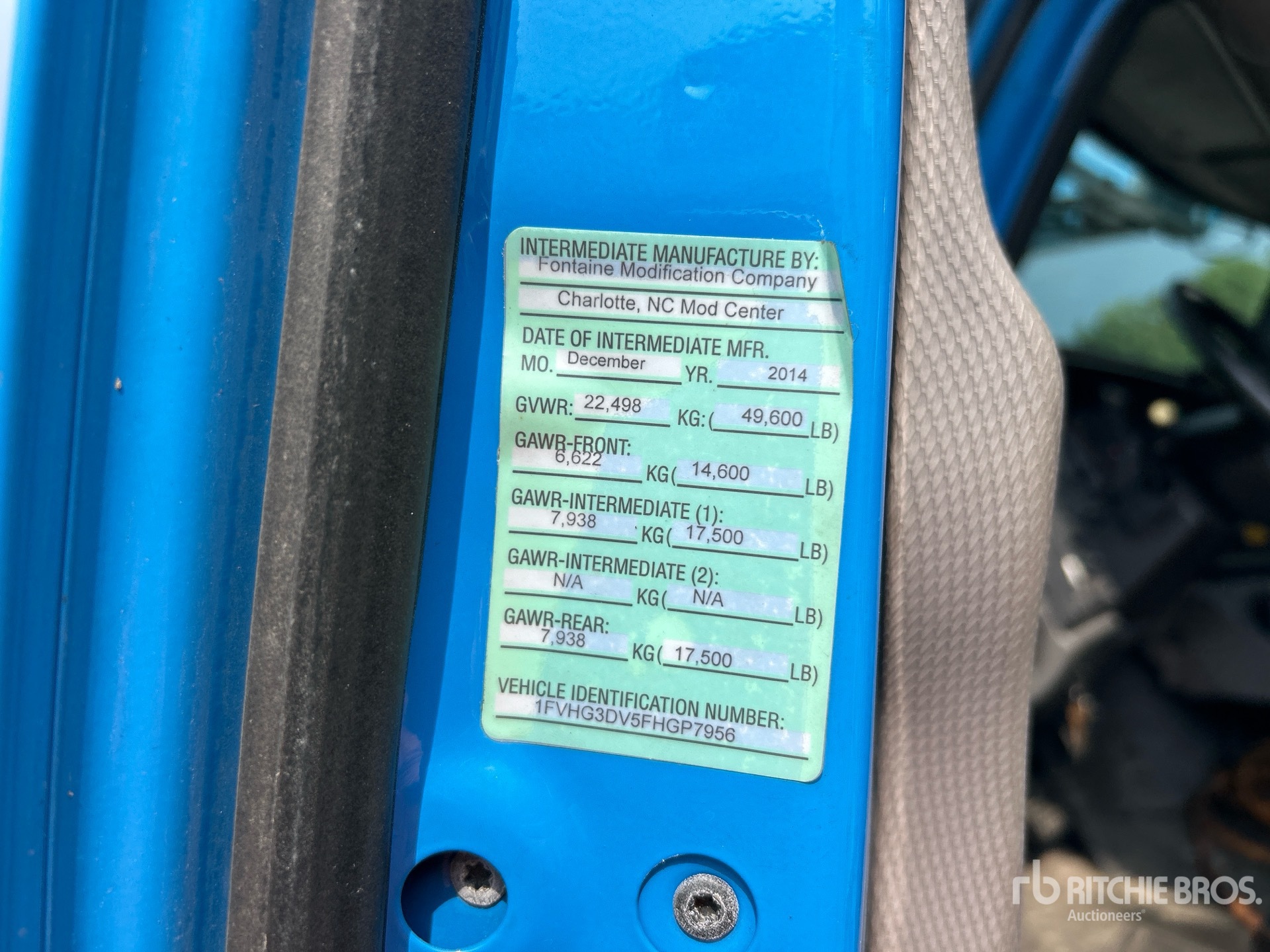 2014 Freightliner 114SD