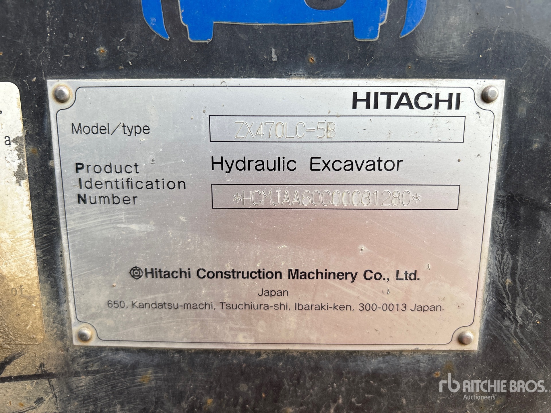 2018 Hitachi ZX470LC-5B