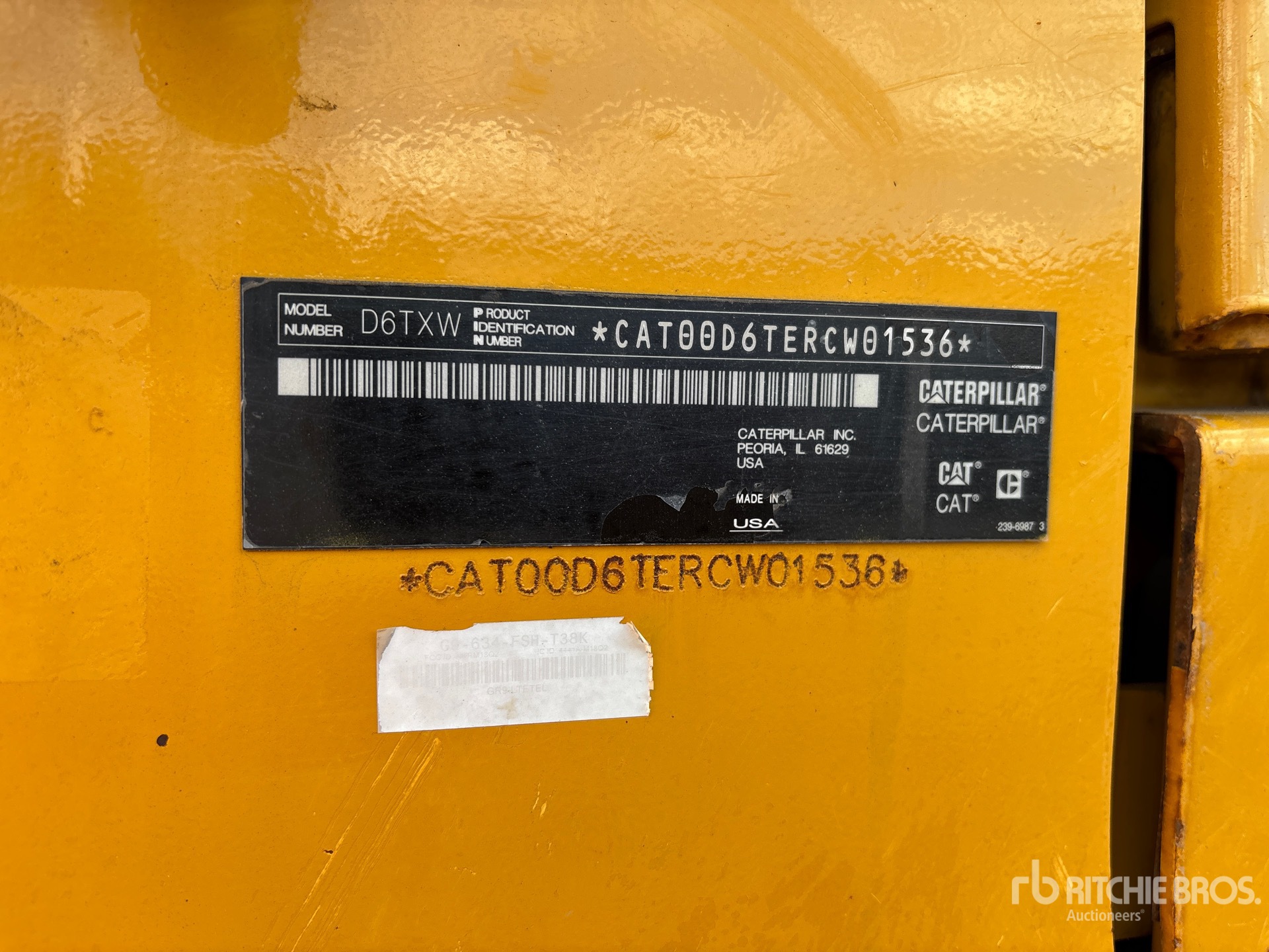 2014 Caterpillar D6T XW