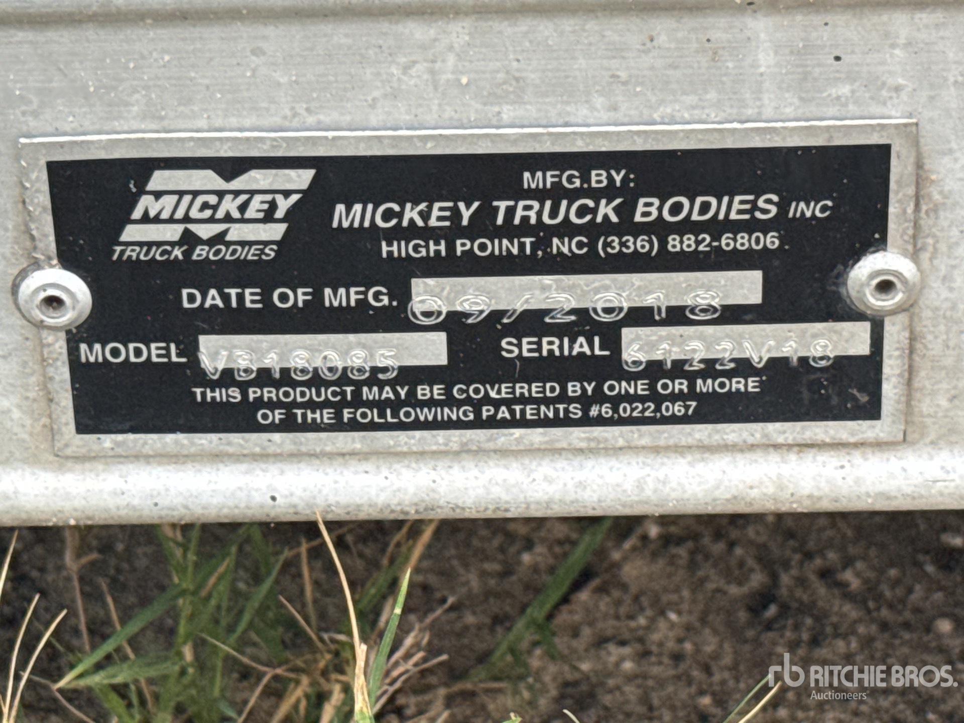 2018 Mickey VB18085