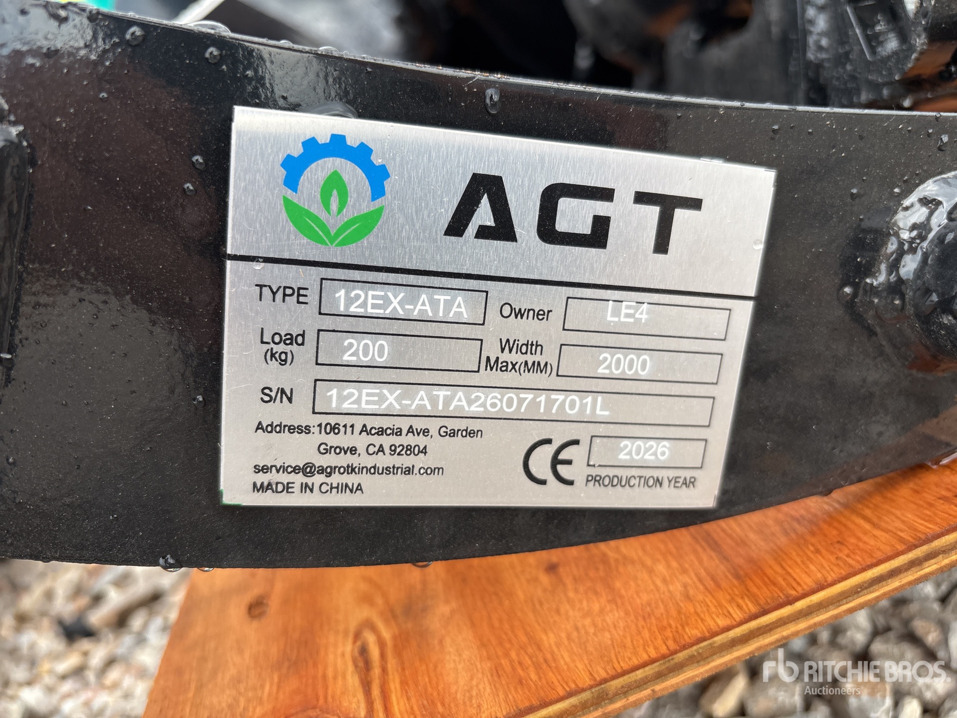 2026 AGT 12EX-ATA