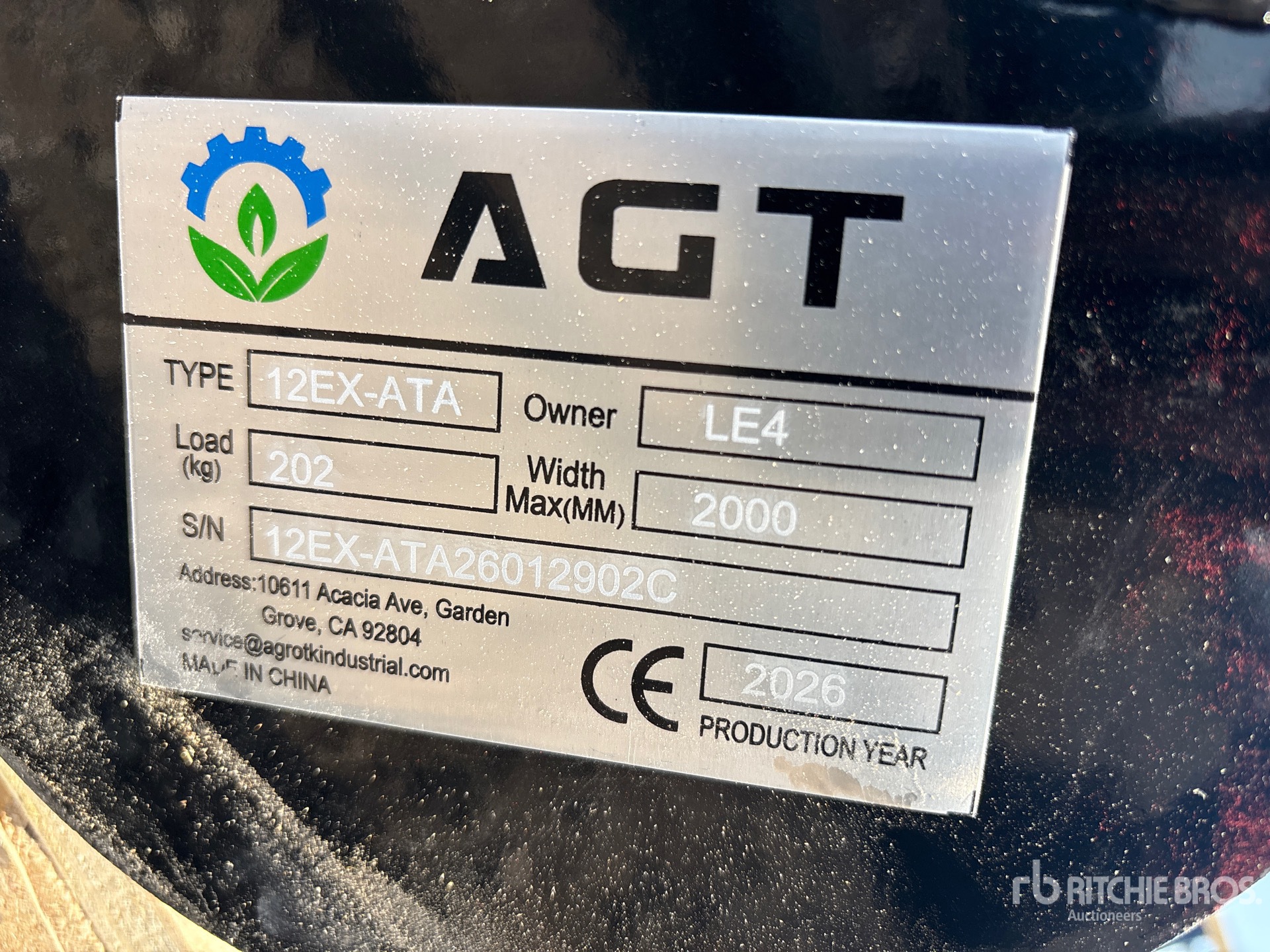 2026 AGT 12EX-ATA