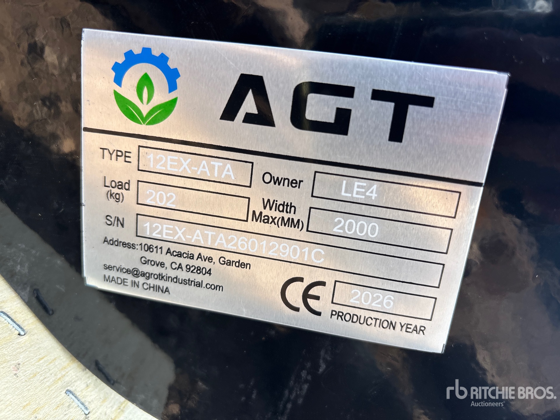 2026 AGT 12EX-ATA