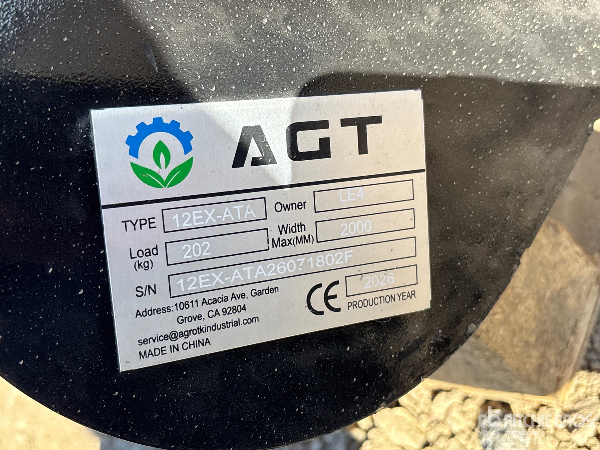 2026 AGT 12EX-ATA