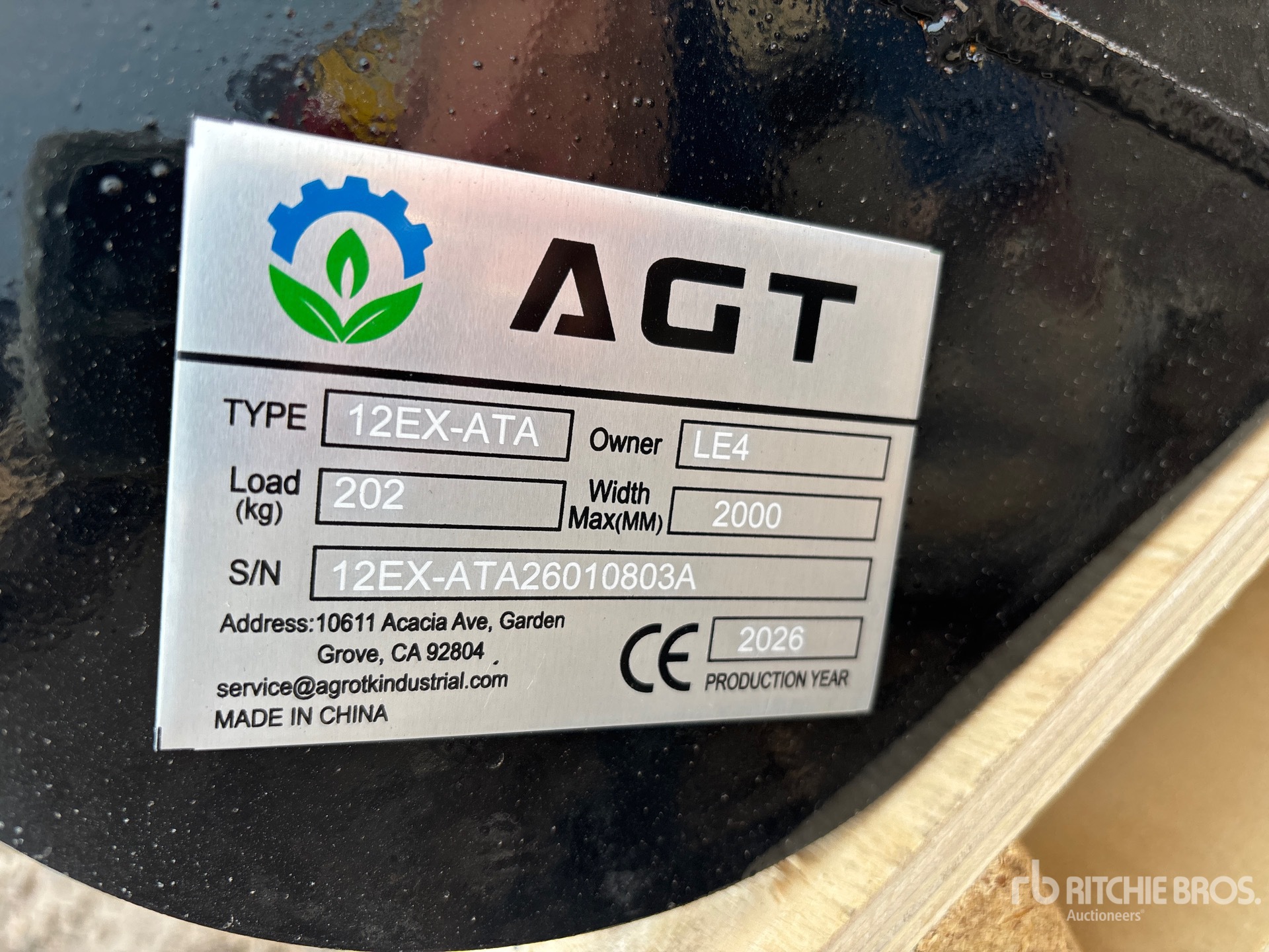 2026 AGT 12EX-ATA