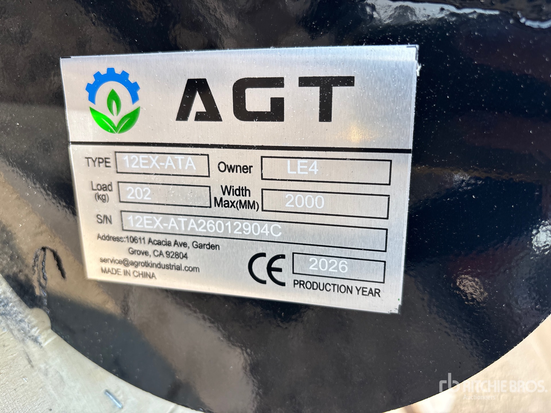 2026 AGT 12EX-ATA