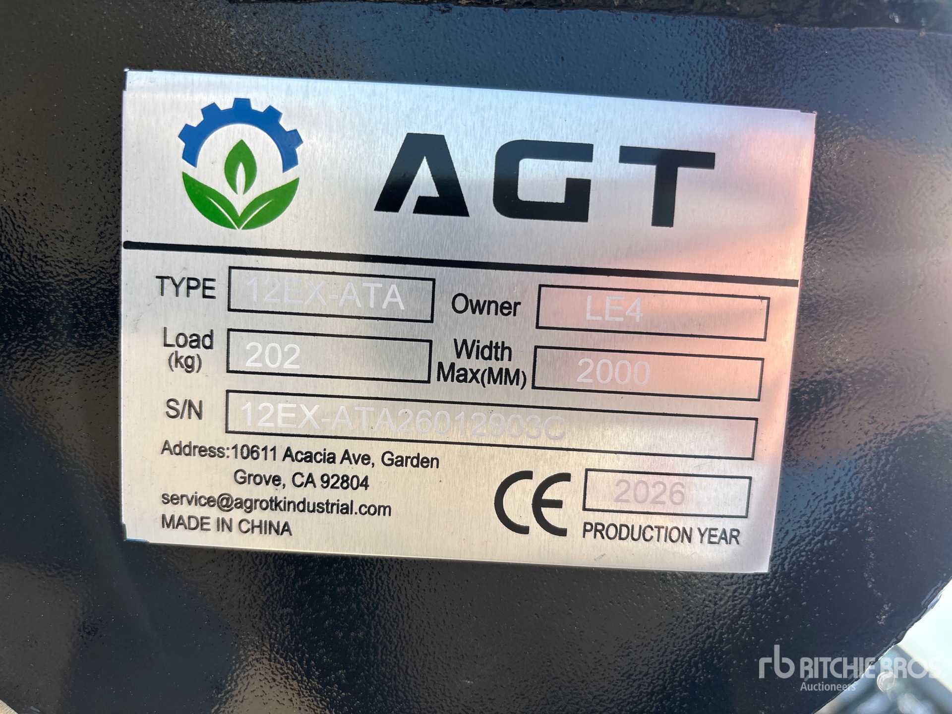 2026 AGT 12EX-ATA