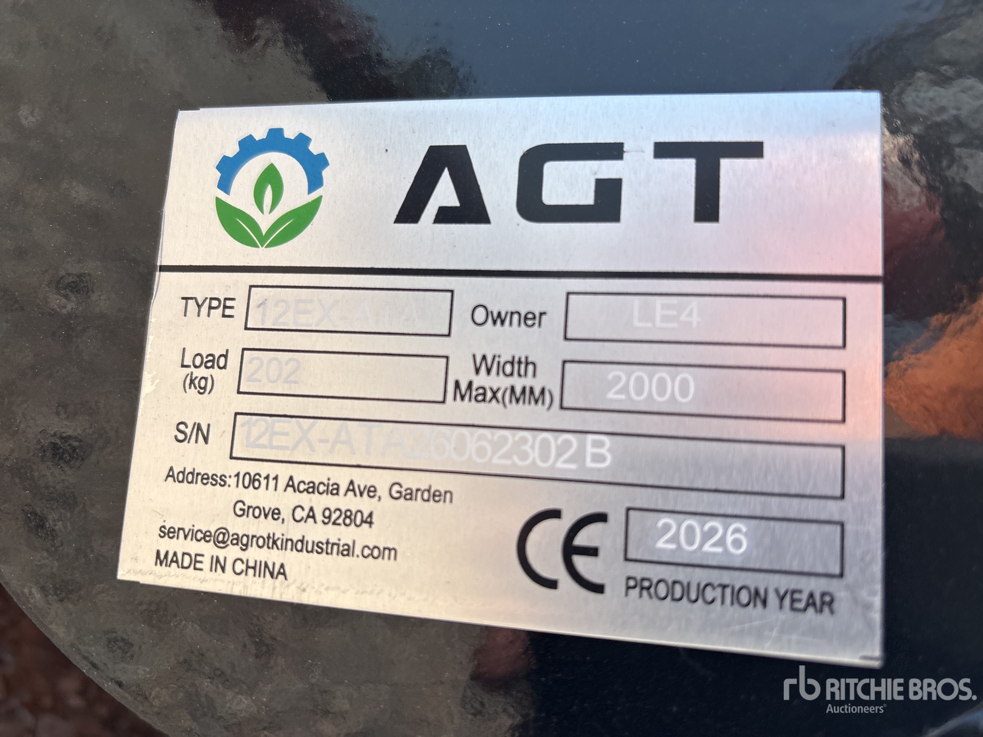 2026 AGT 12EX-ATA