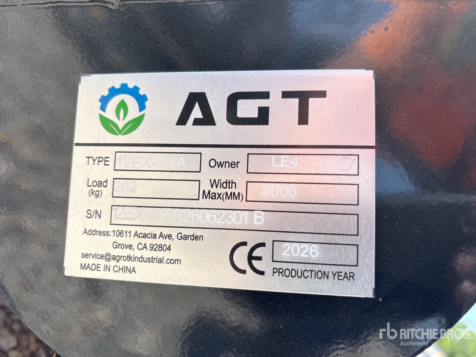2026 AGT 12EX-ATA