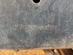 General Appearance with Frame Stamp Serial Number/VIN Photo