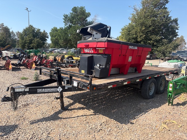 2015 Diamond T 8318SKP140-6 18 ft T/A Equipment Trailer