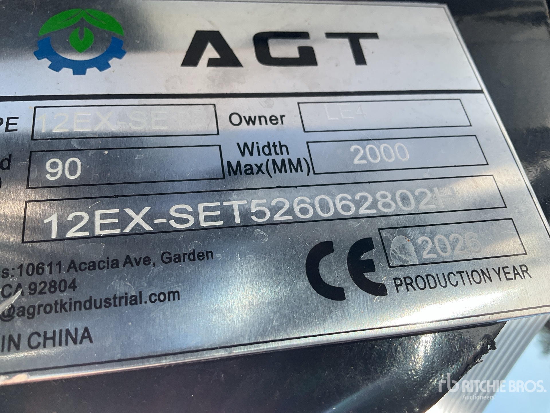 2026 AGT 12EX-SET5