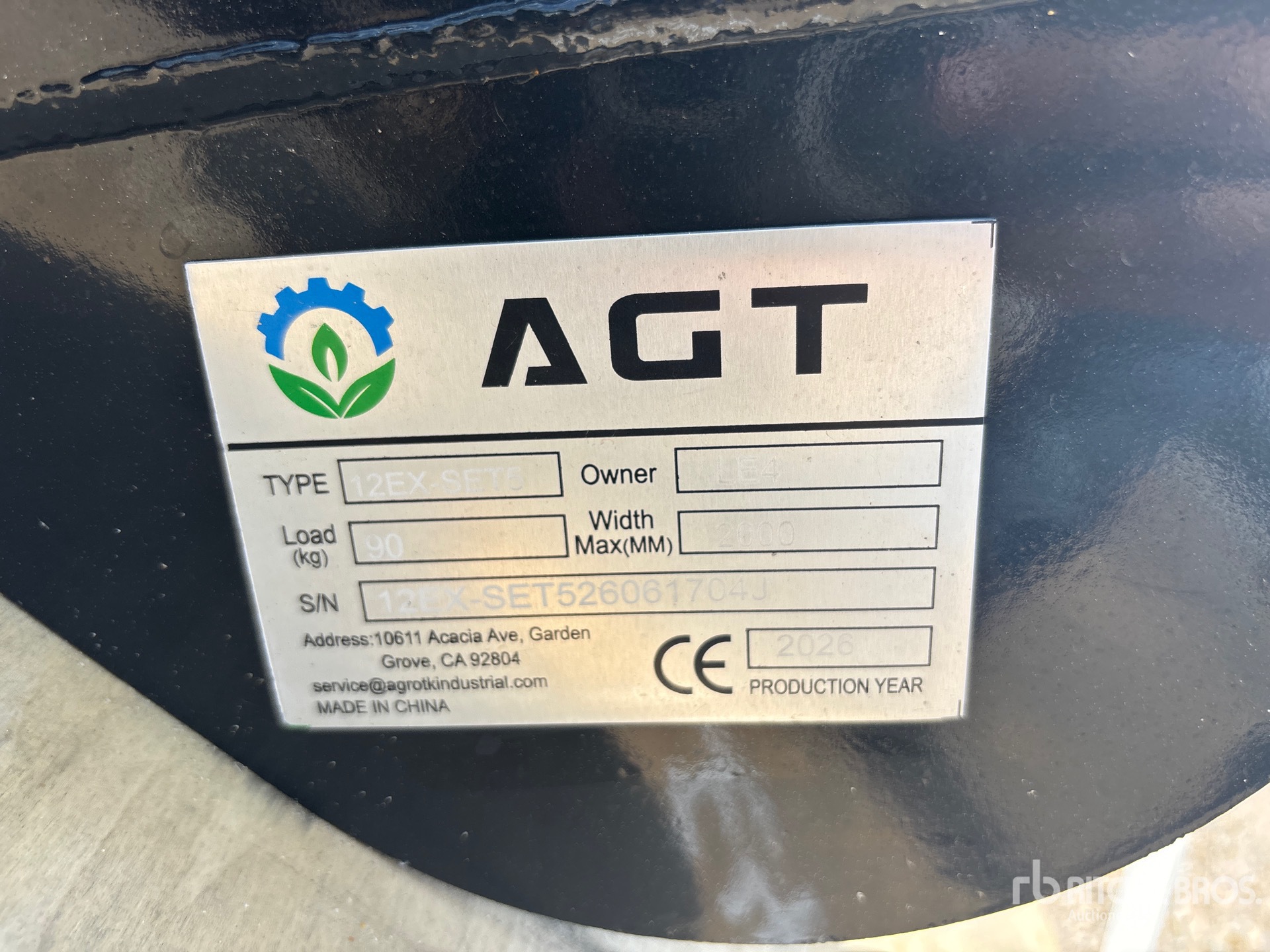 2026 AGT 12EX-SET5