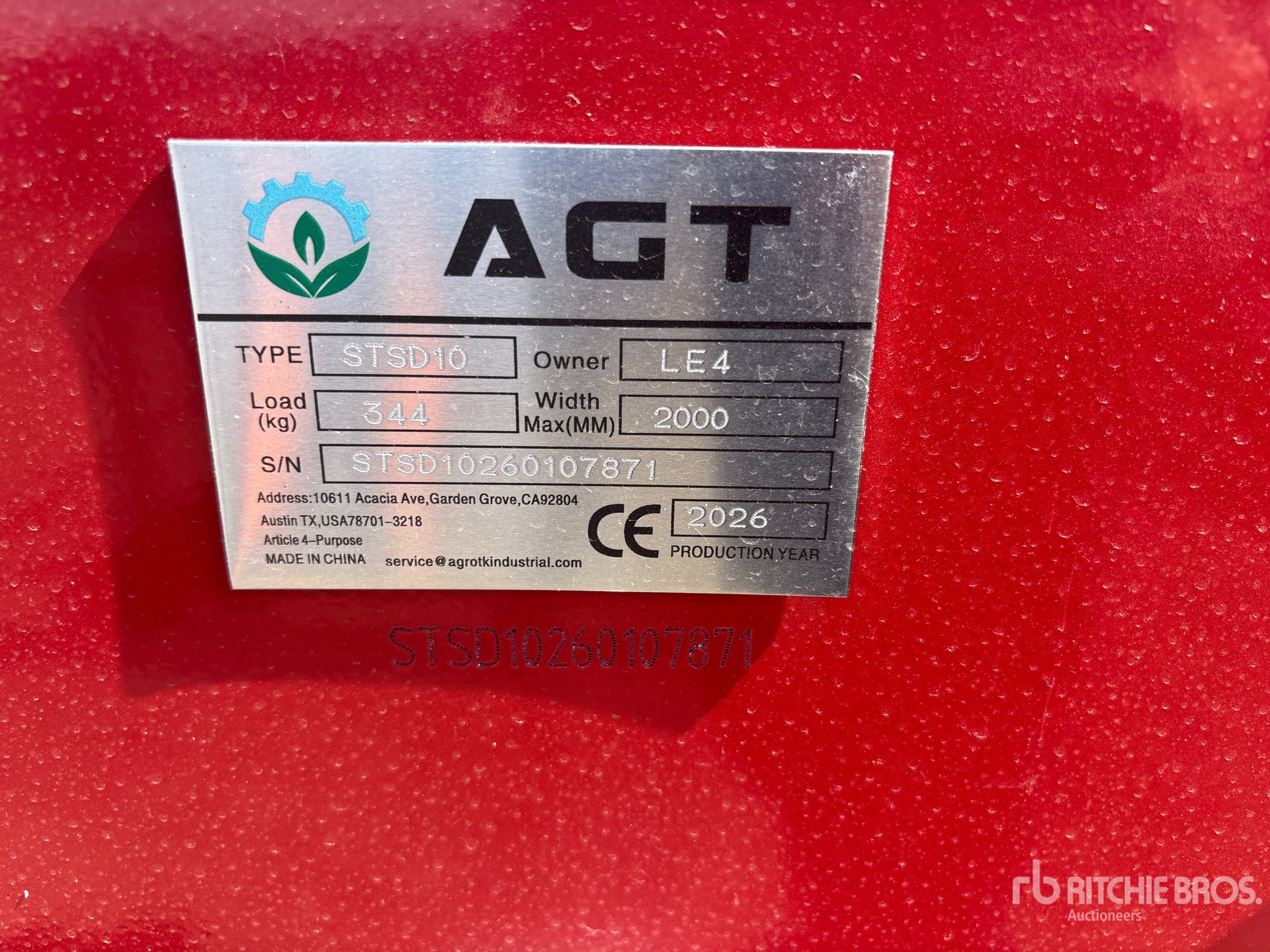 2026 AGT STSD10
