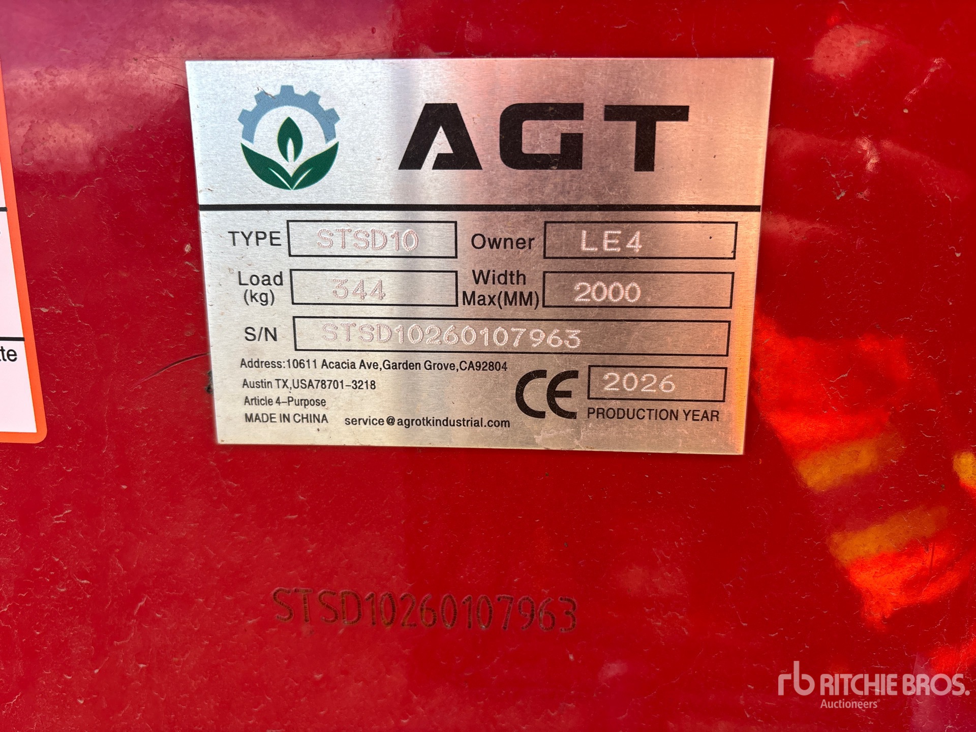 2026 AGT STSD10