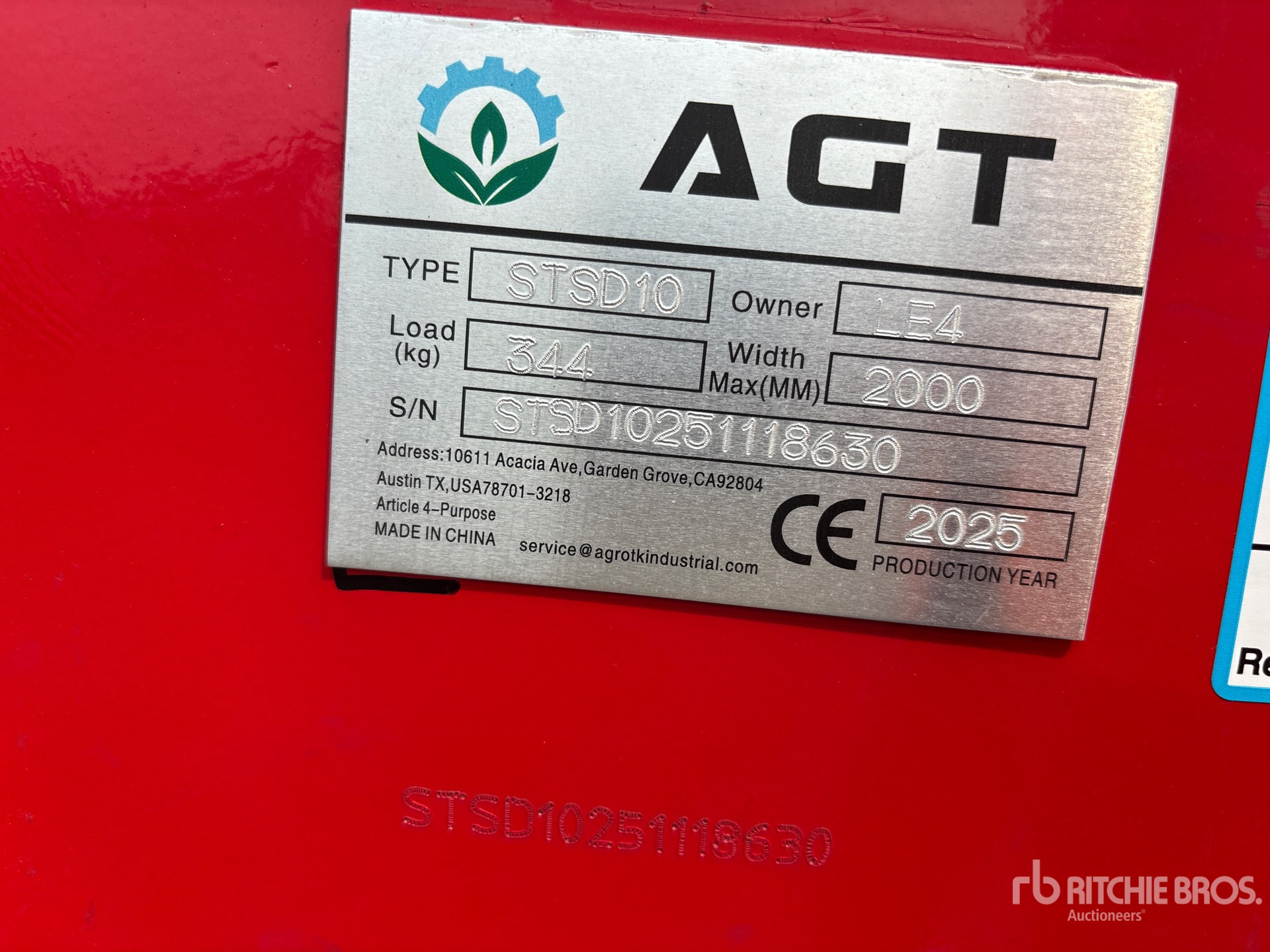 2026 AGT STSD10