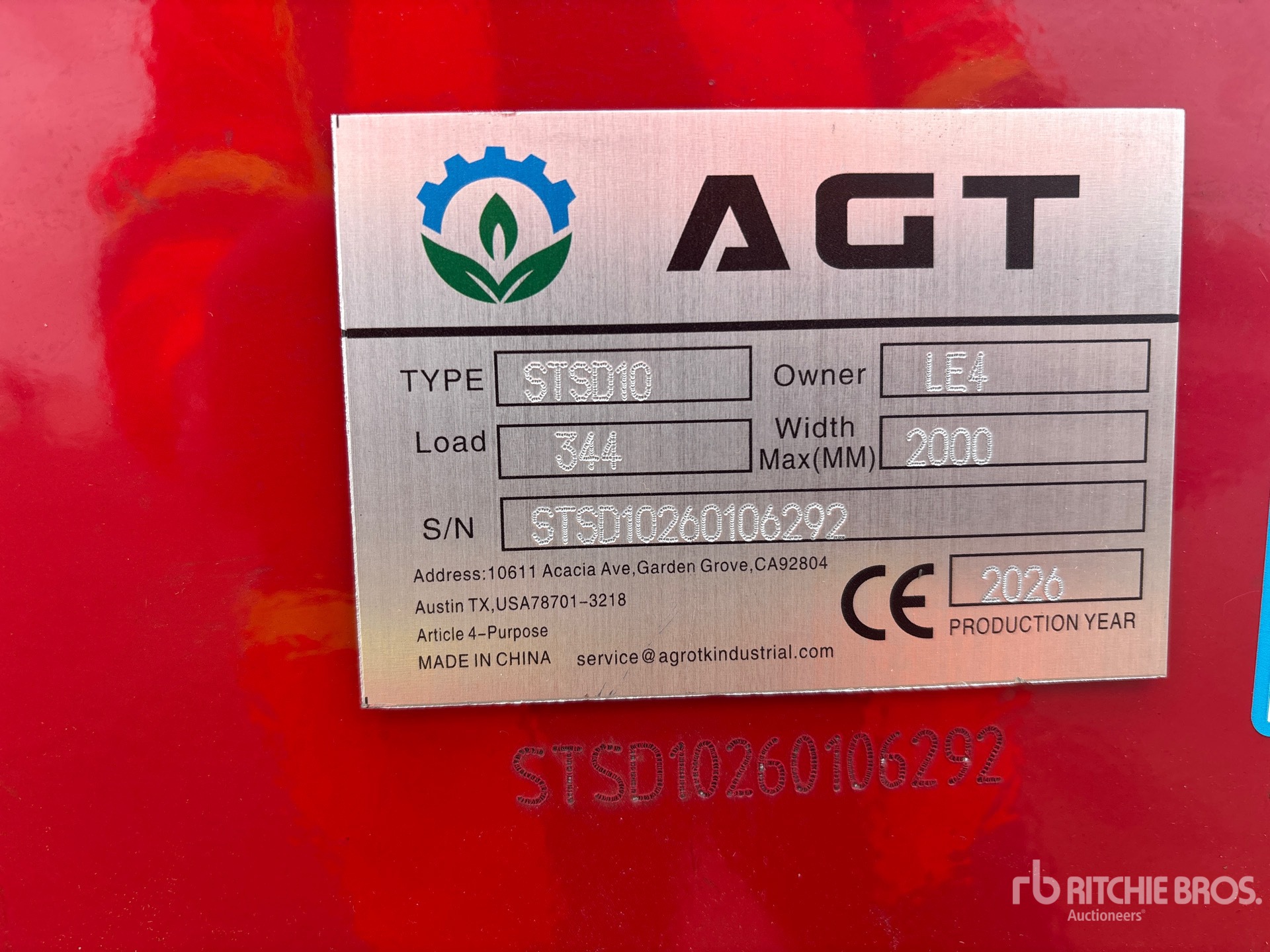 2026 AGT STSD10