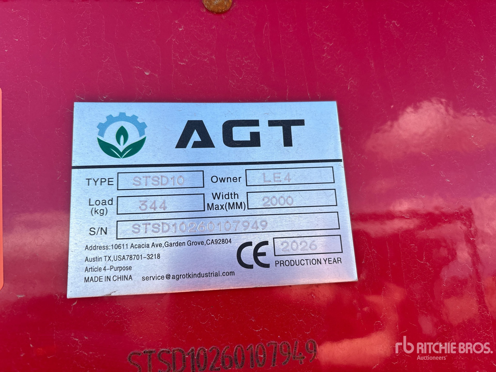 2026 AGT STSD10