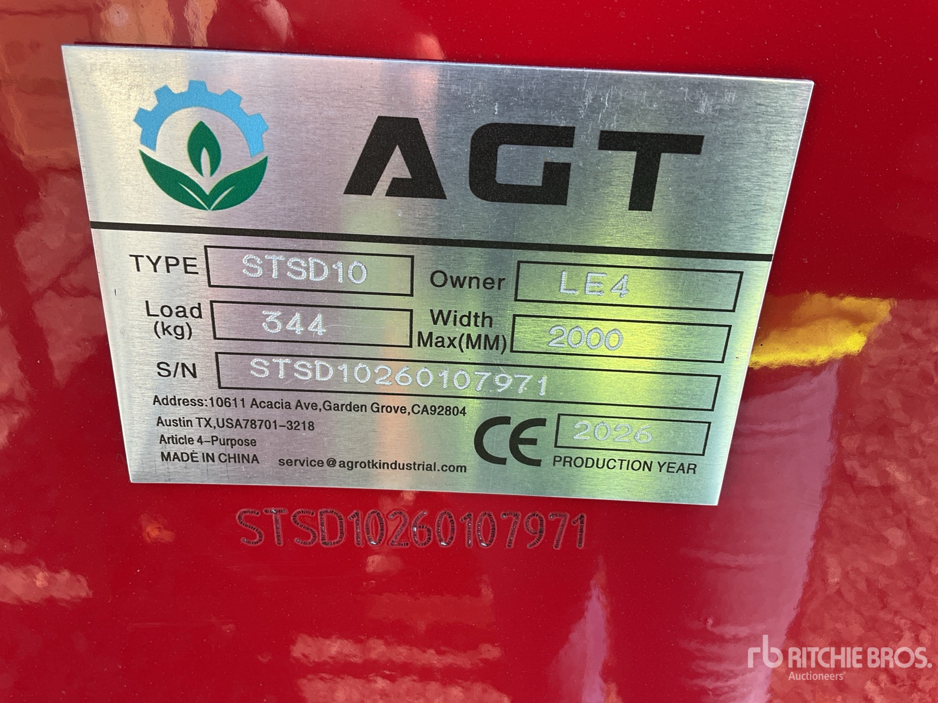 2026 AGT STSD10