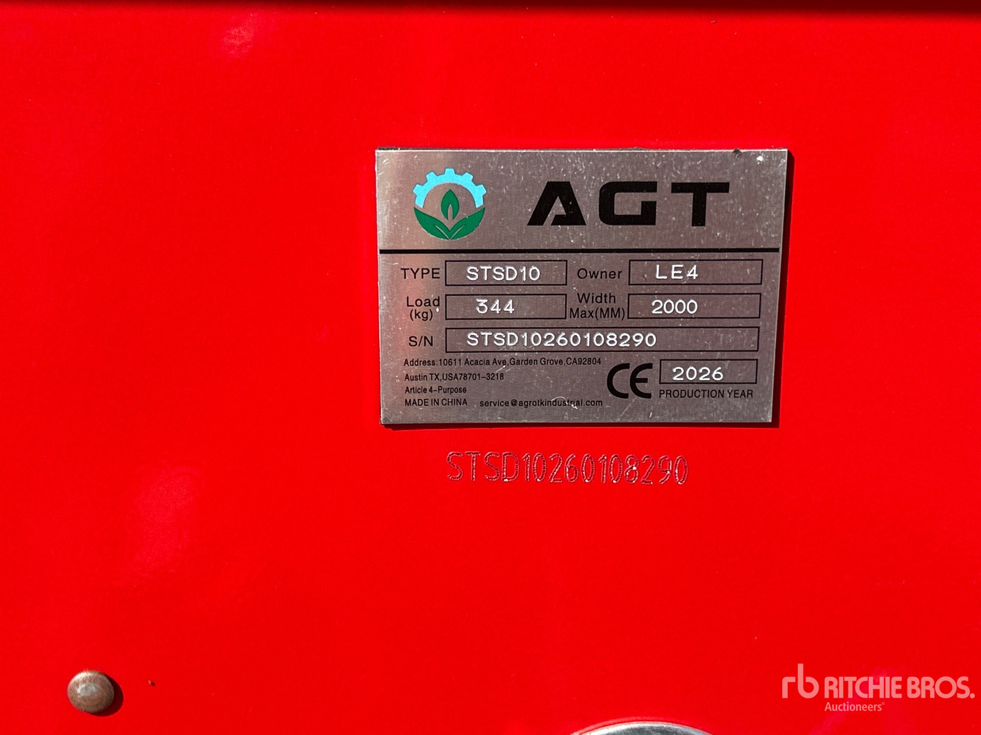 2026 AGT STSD10