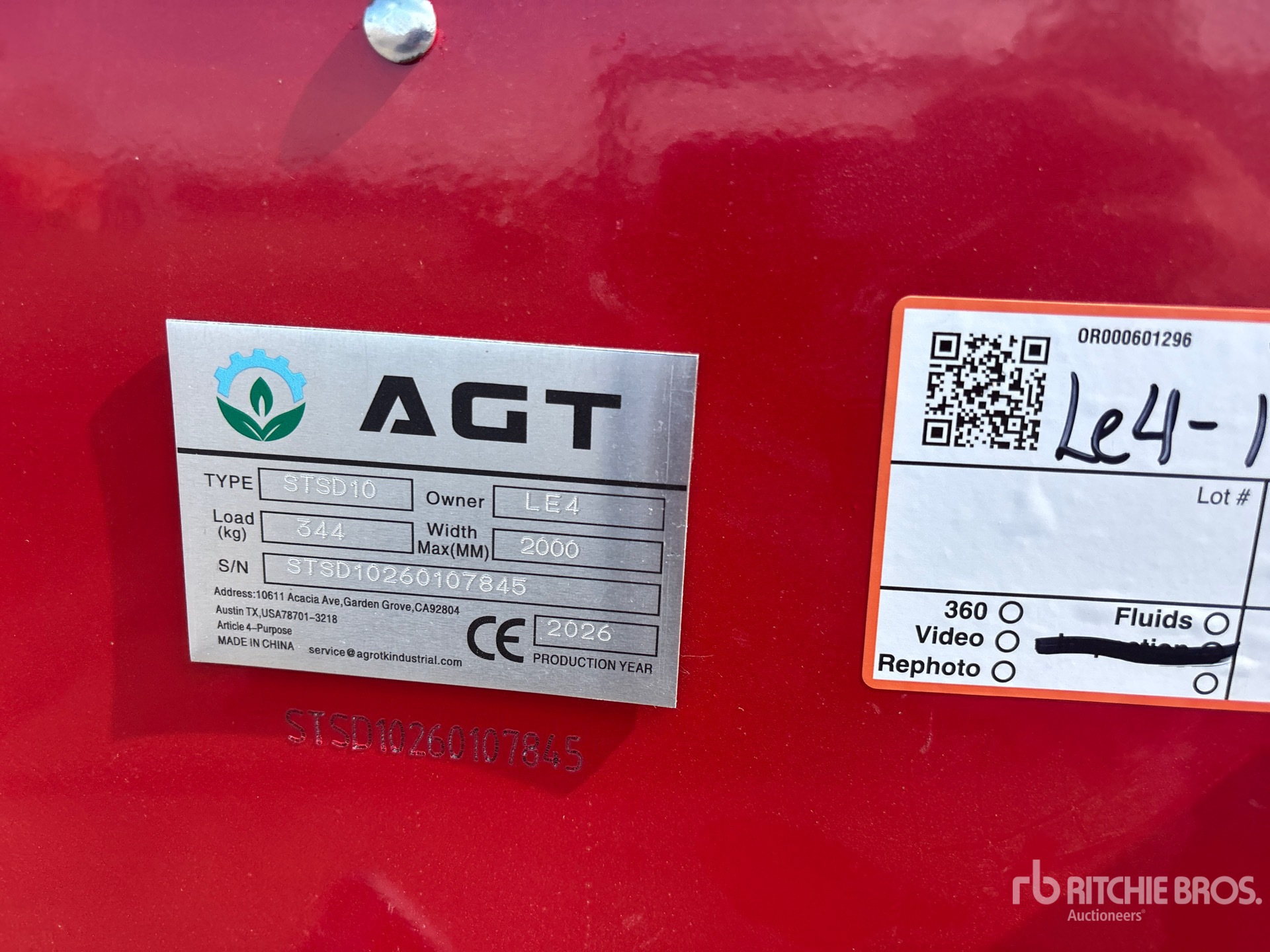 2026 AGT STSD10