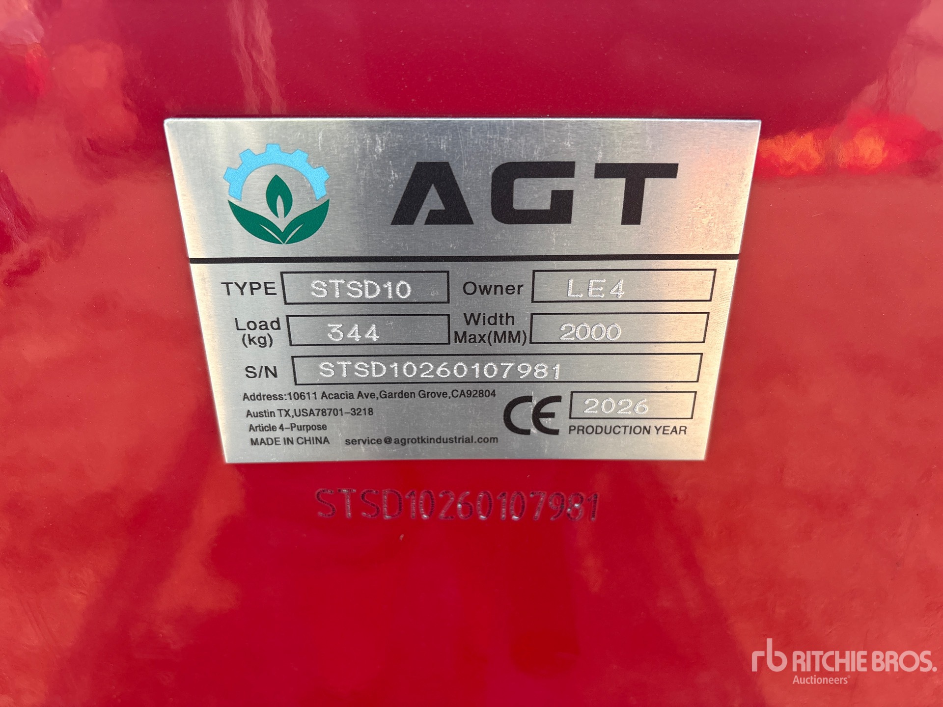 2026 AGT STSD10