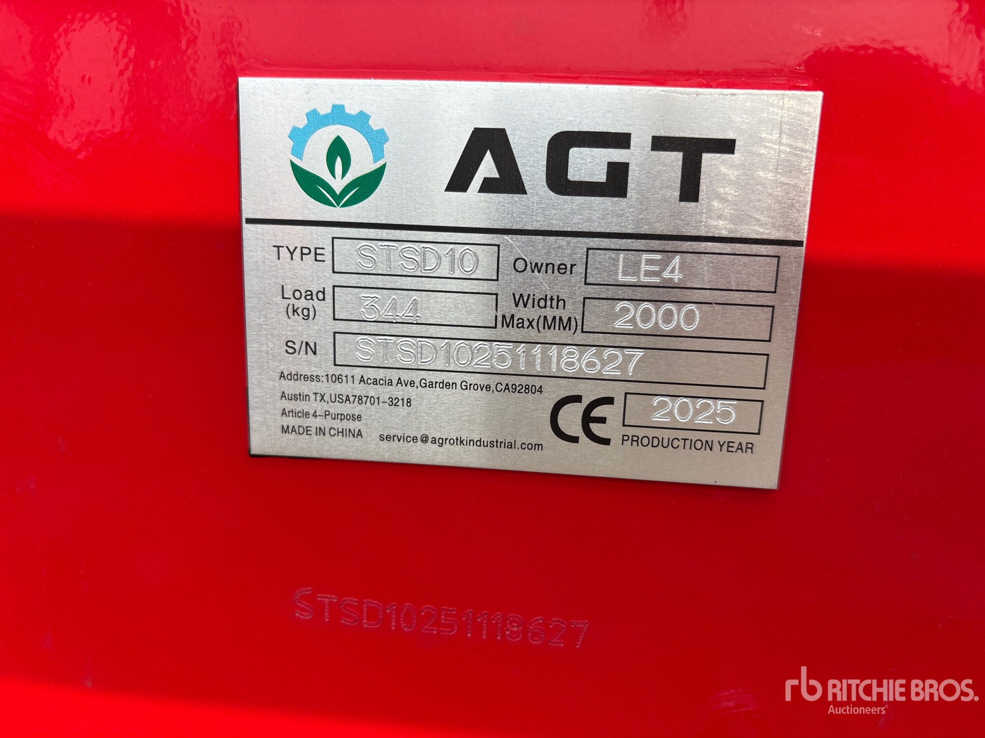 2026 AGT STSD10