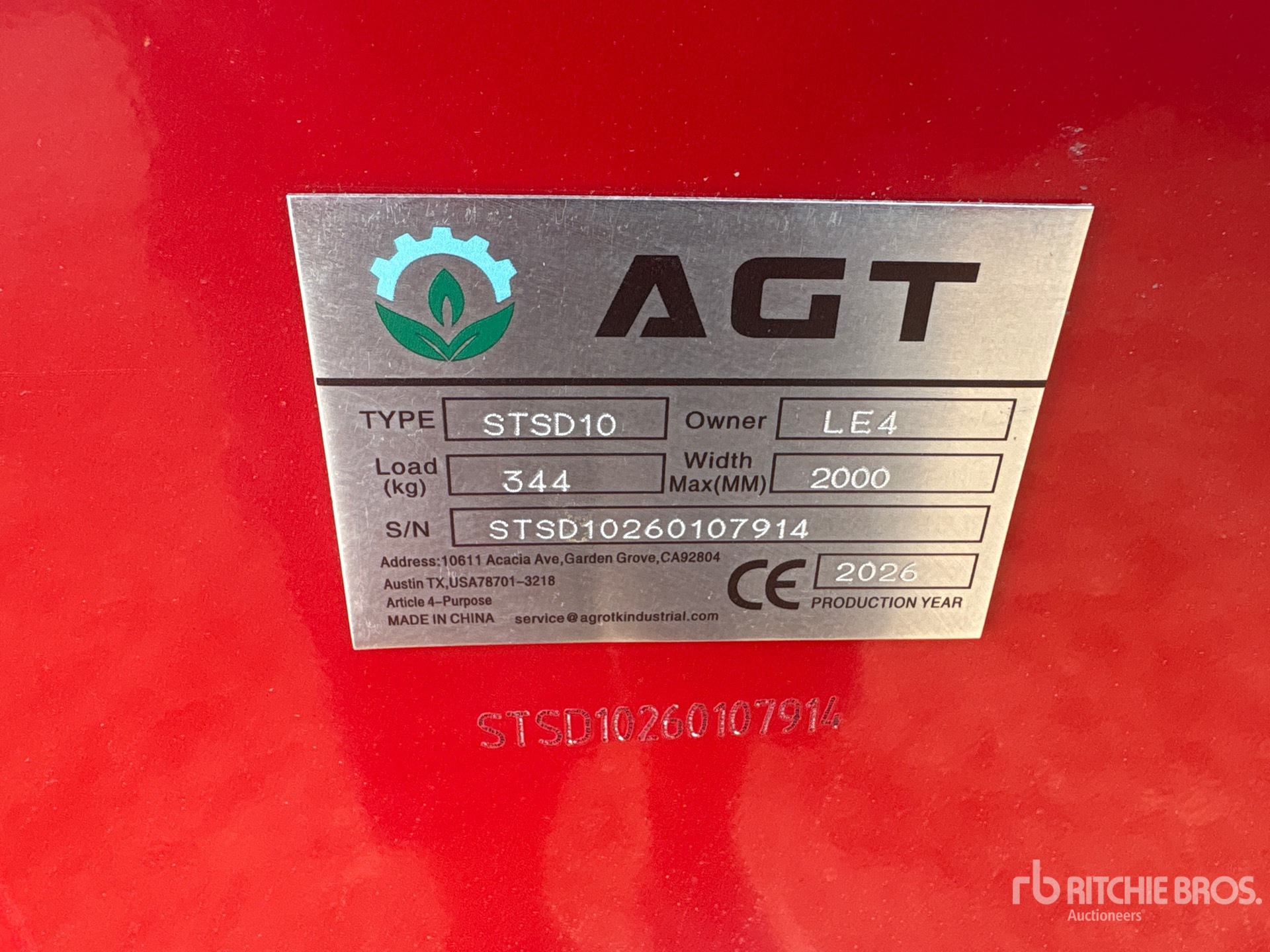 2026 AGT STSD10