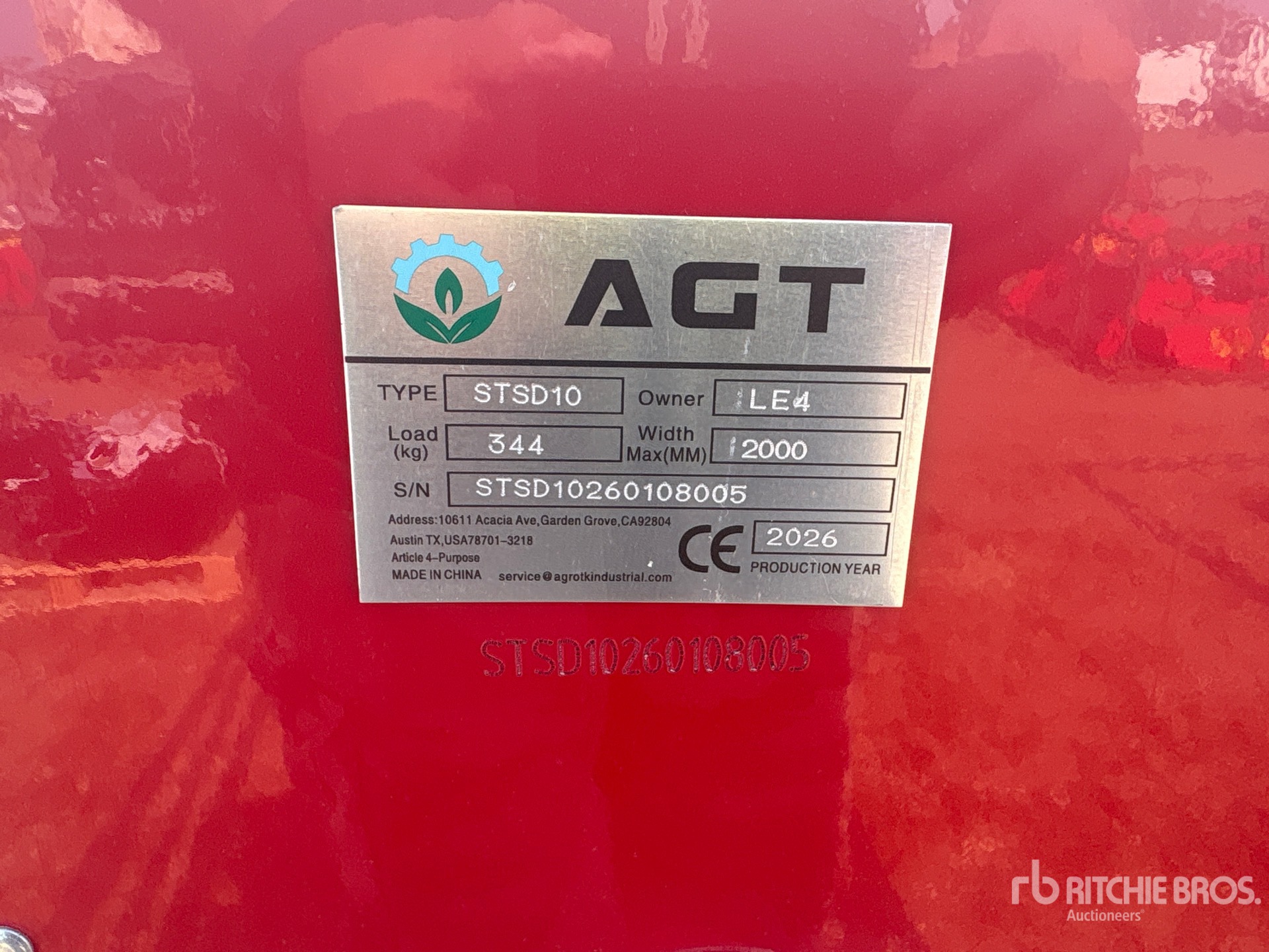 2026 AGT STSD10