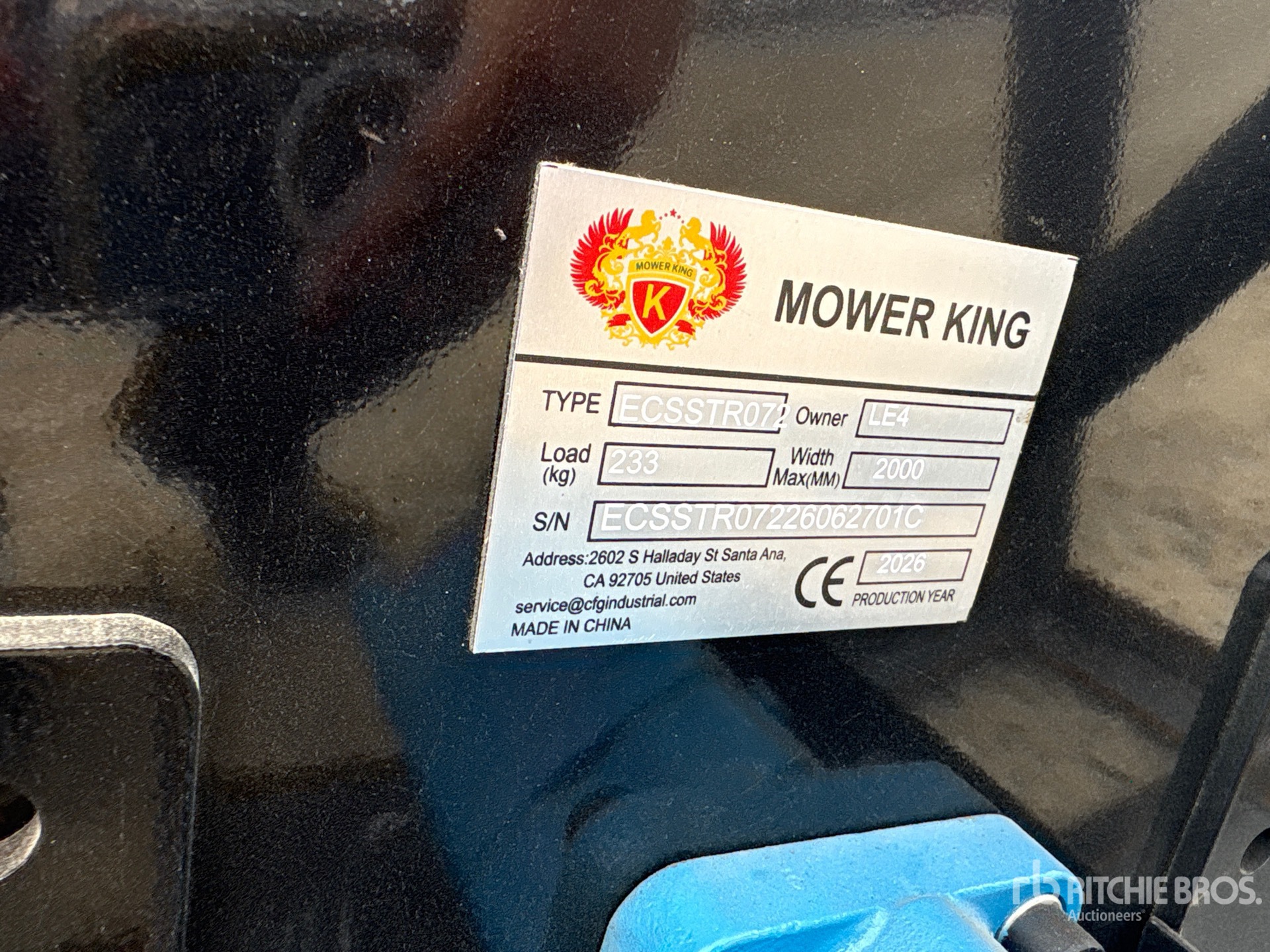 2026 Mower King ECSSTR072