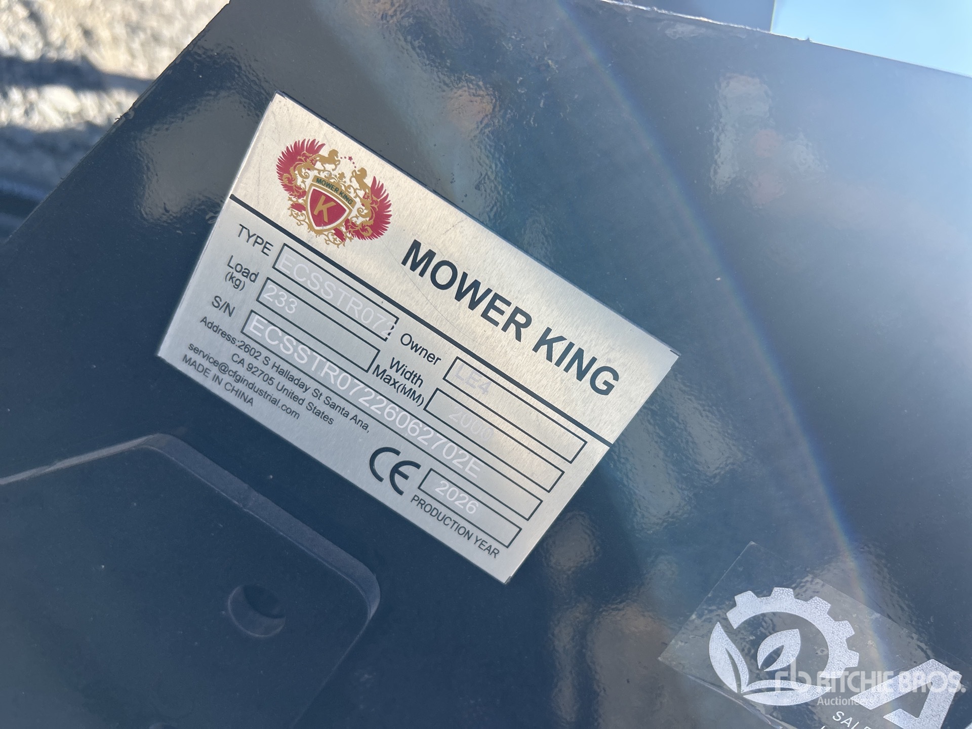 2026 Mower King ECSSTR072