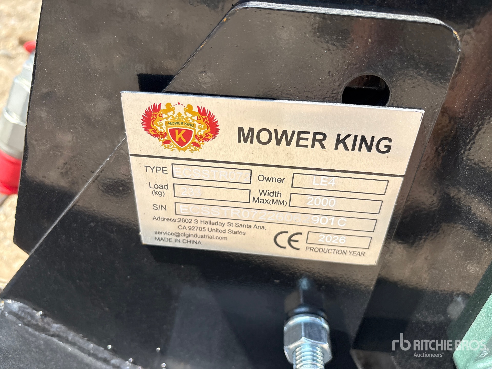 2026 Mower King ECSSTR072