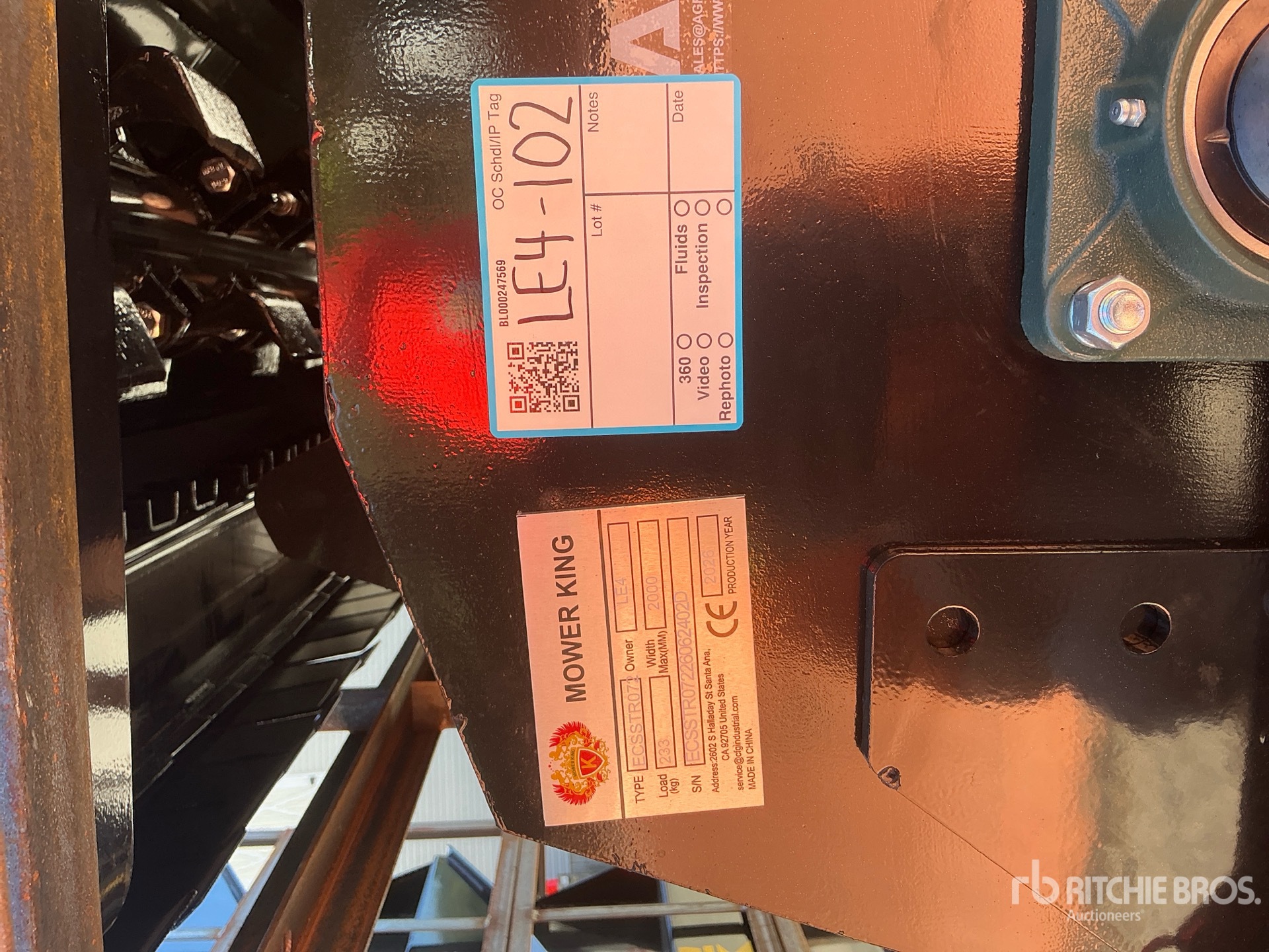2026 Mower King ECSSTR072