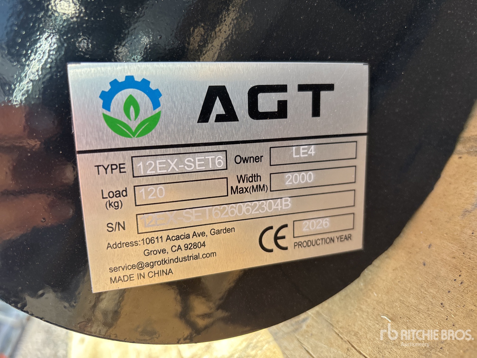 2026 AGT 12EX-SET6