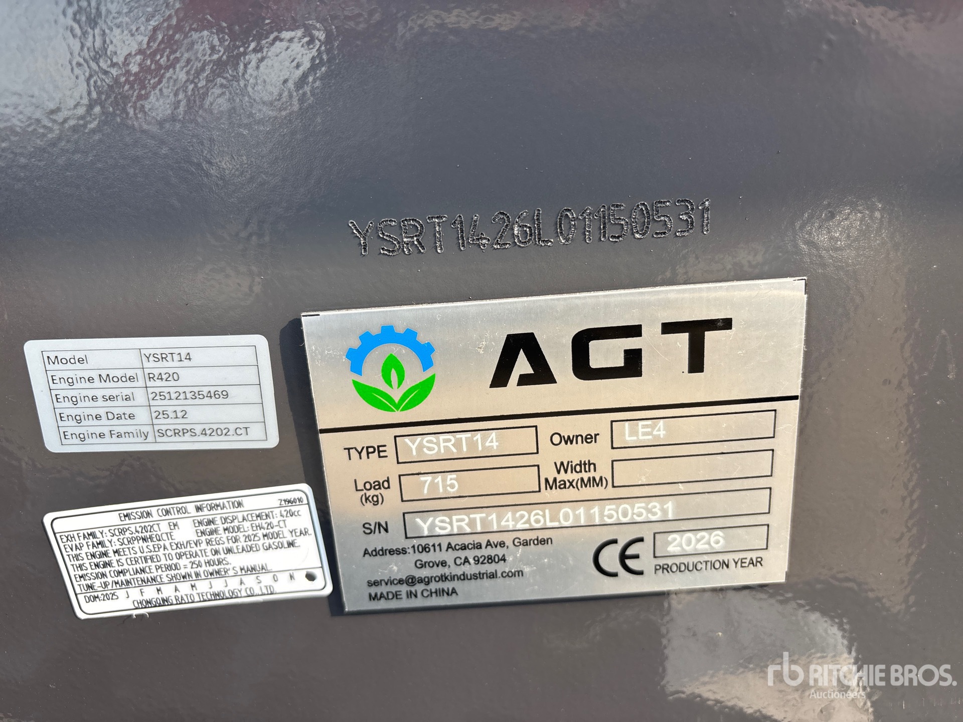 2026 AGT YSRT14